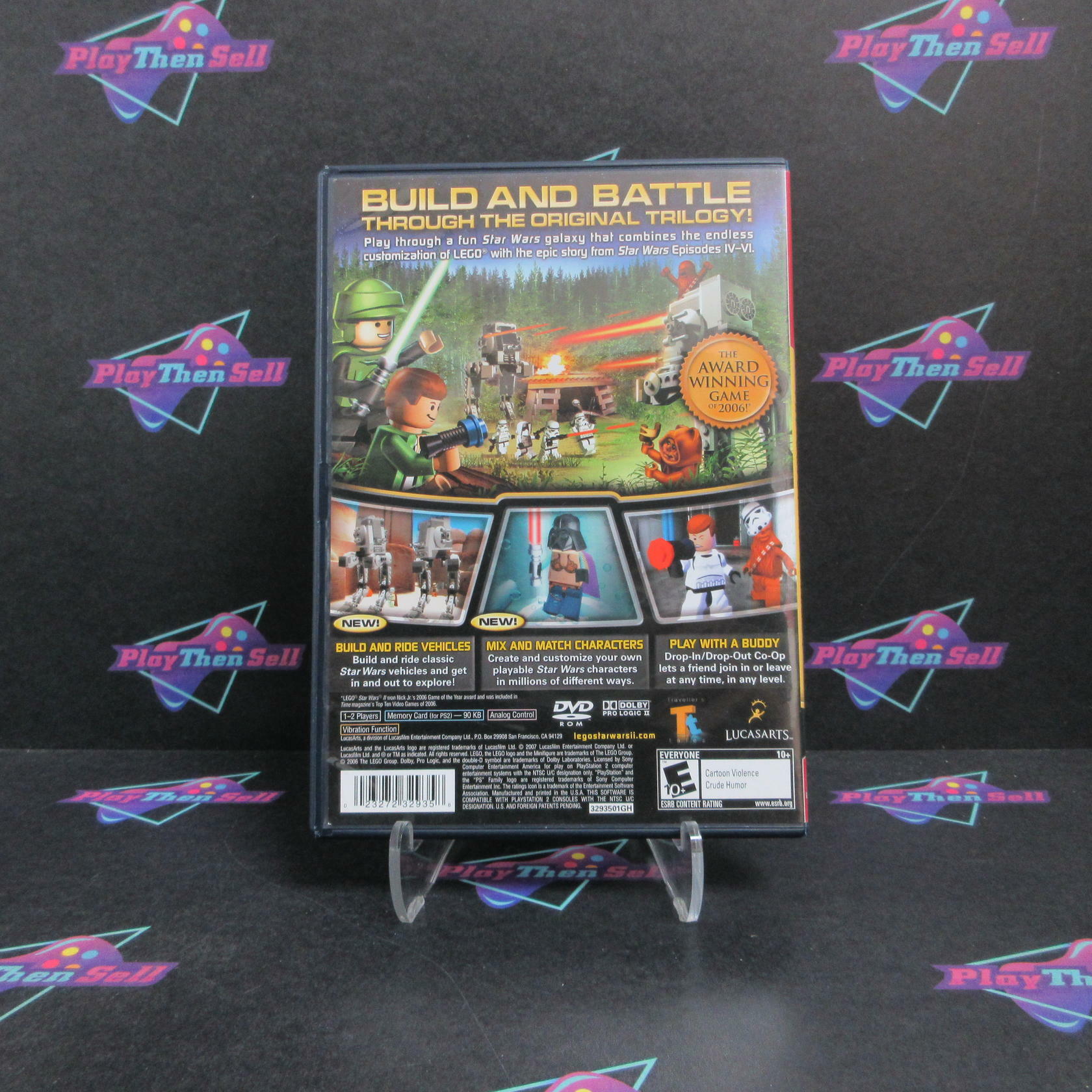 Lego Star Wars II The Original Trilogy PS2 PlayStation 2 GH Complete - Very Good