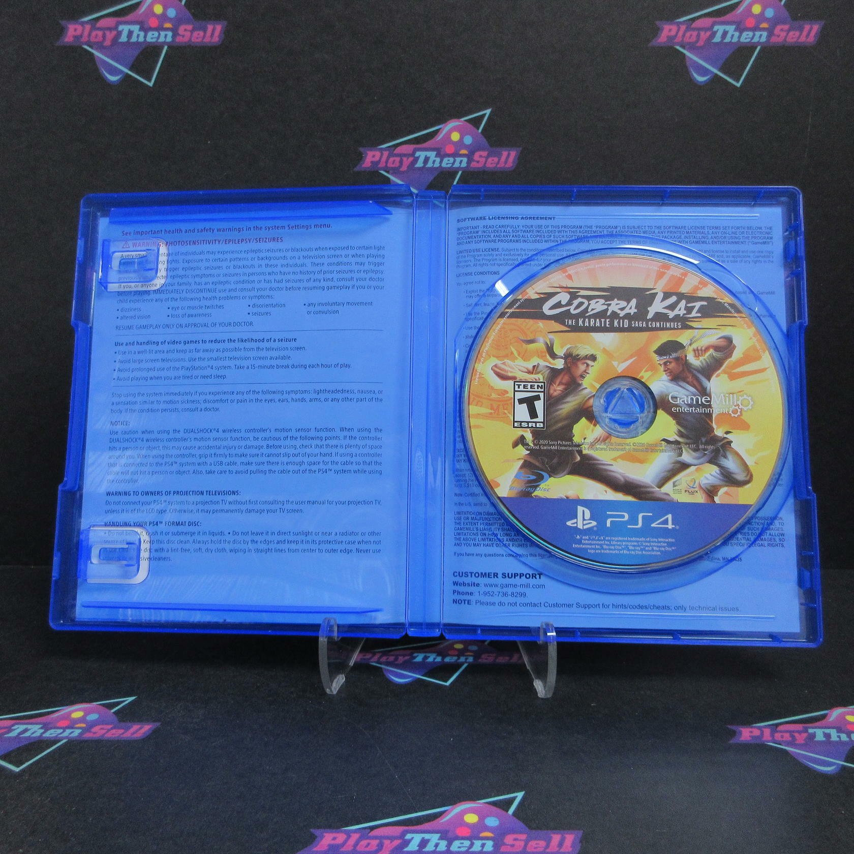 Cobra Kai The Karate Kid Saga Continues PS4 PlayStation 4 Complete - Refurbished