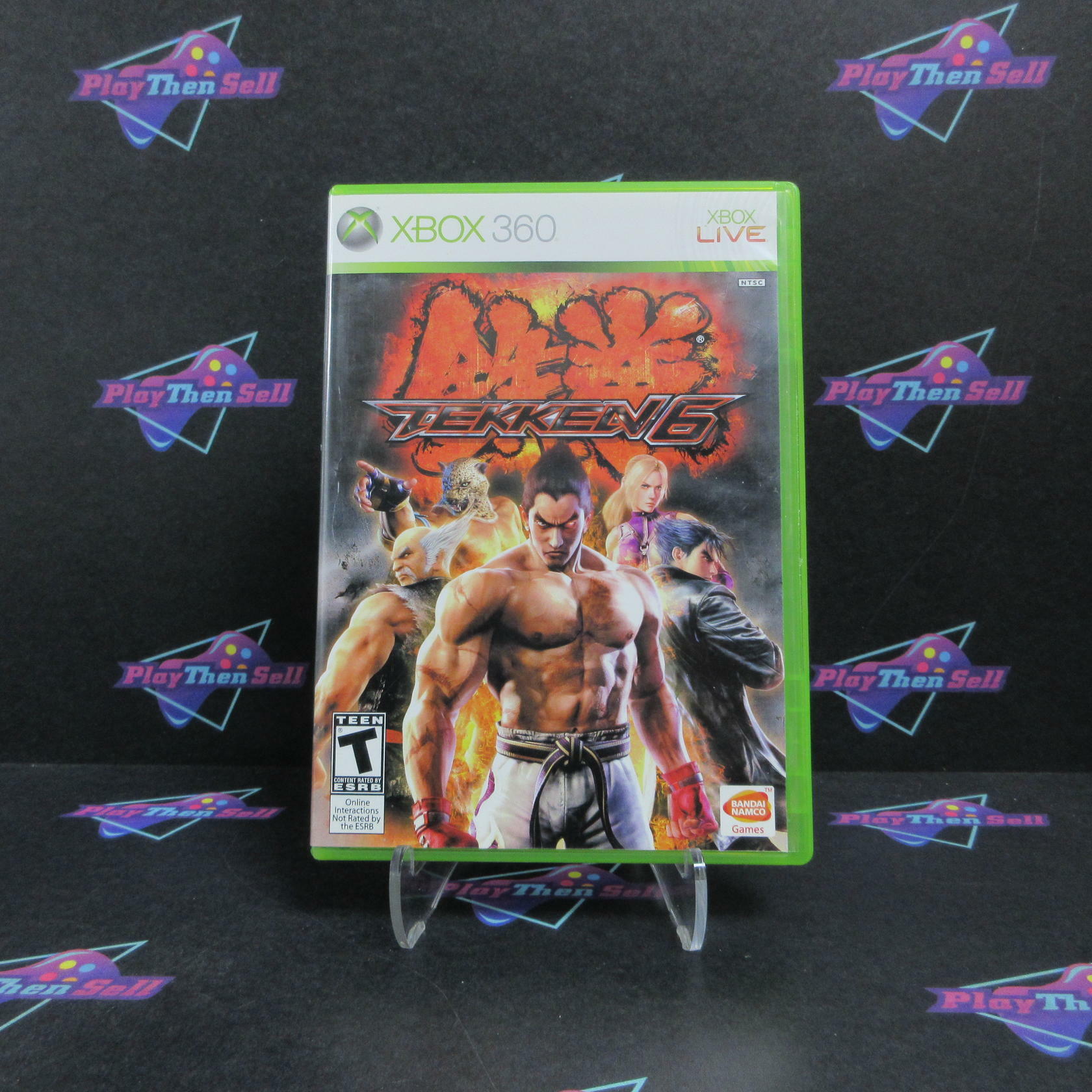Tekken 6 Xbox 360 + Sleeve Complete - Very Good