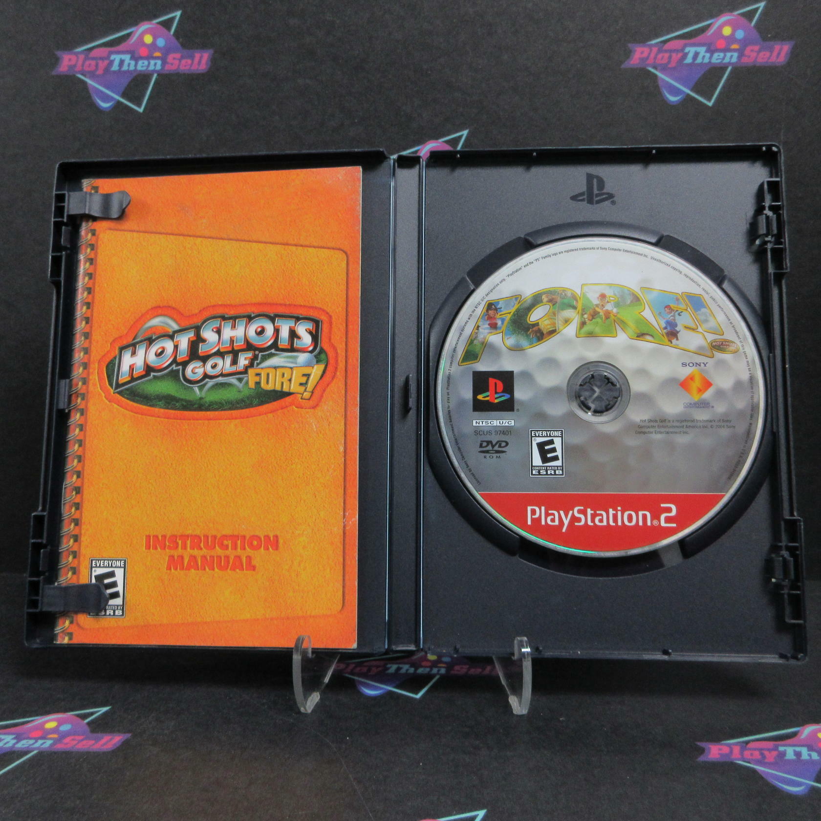 Hot Shots Golf Fore PS2 PlayStation 2 GH Complete - Very Good