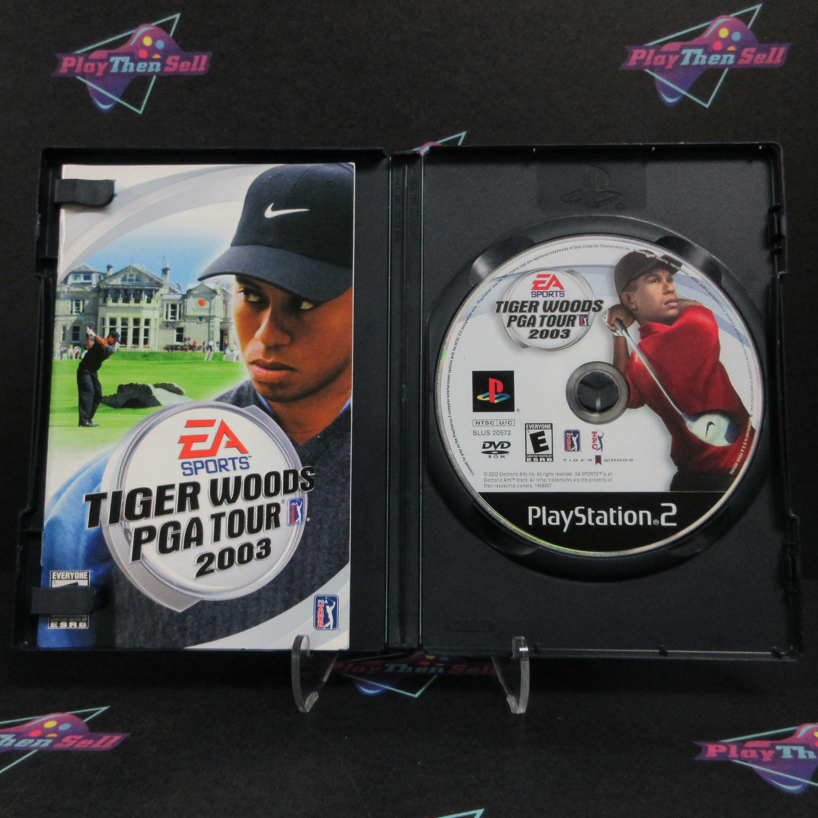 Tiger Woods PGA Tour 2003 PS2 PlayStation 2 Complete - Very Good