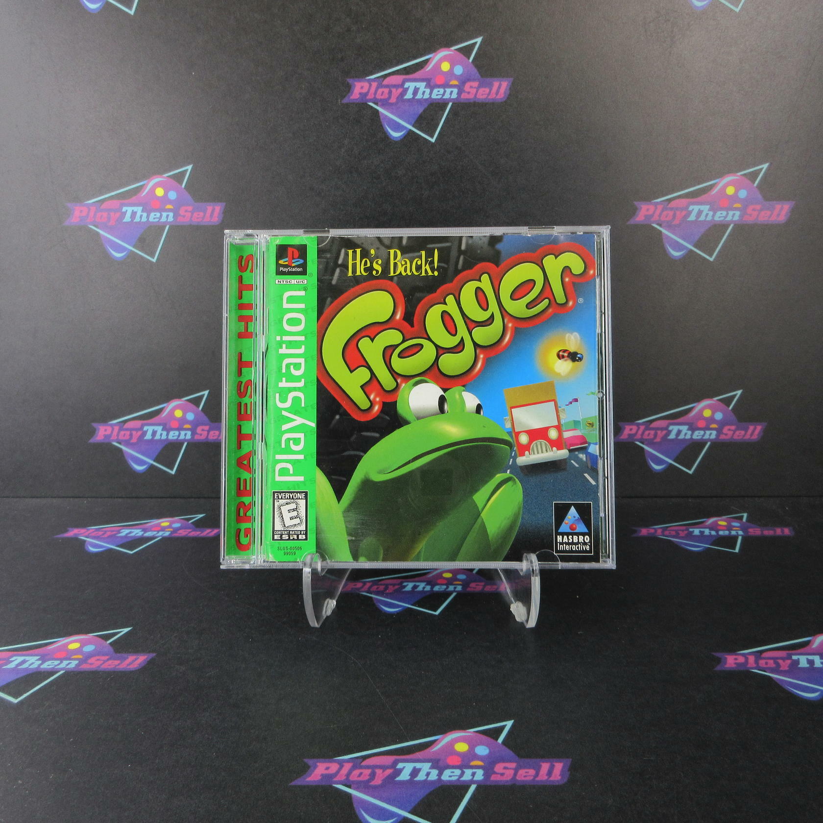 Frogger Greatest Hits PS1 PlayStation 1 Complete - Very Good