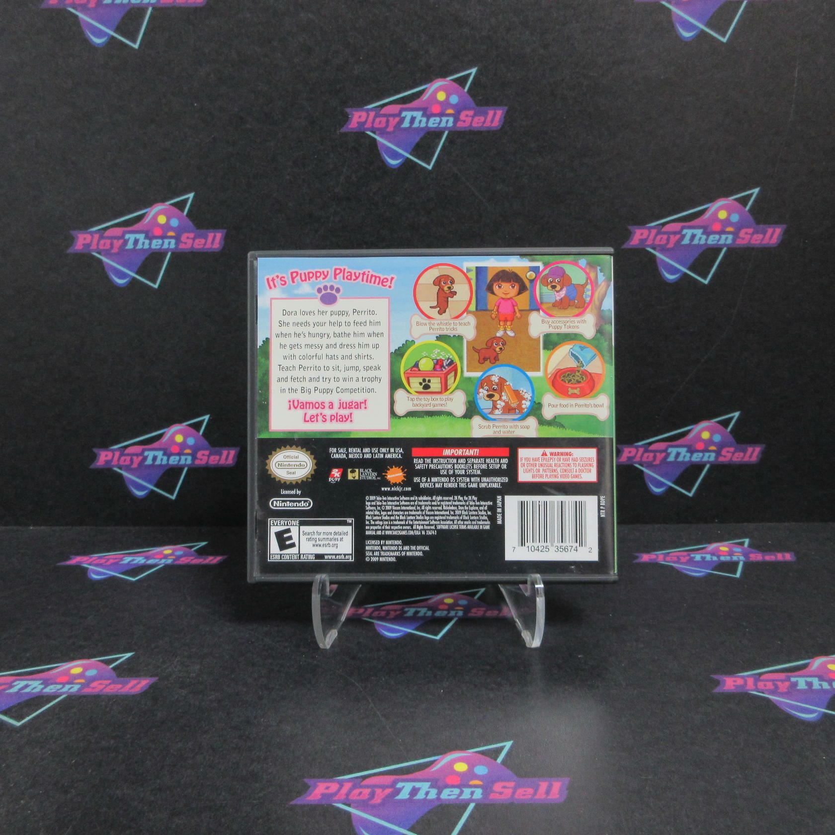 Dora Puppy Nintendo DS Complete - Refurbished