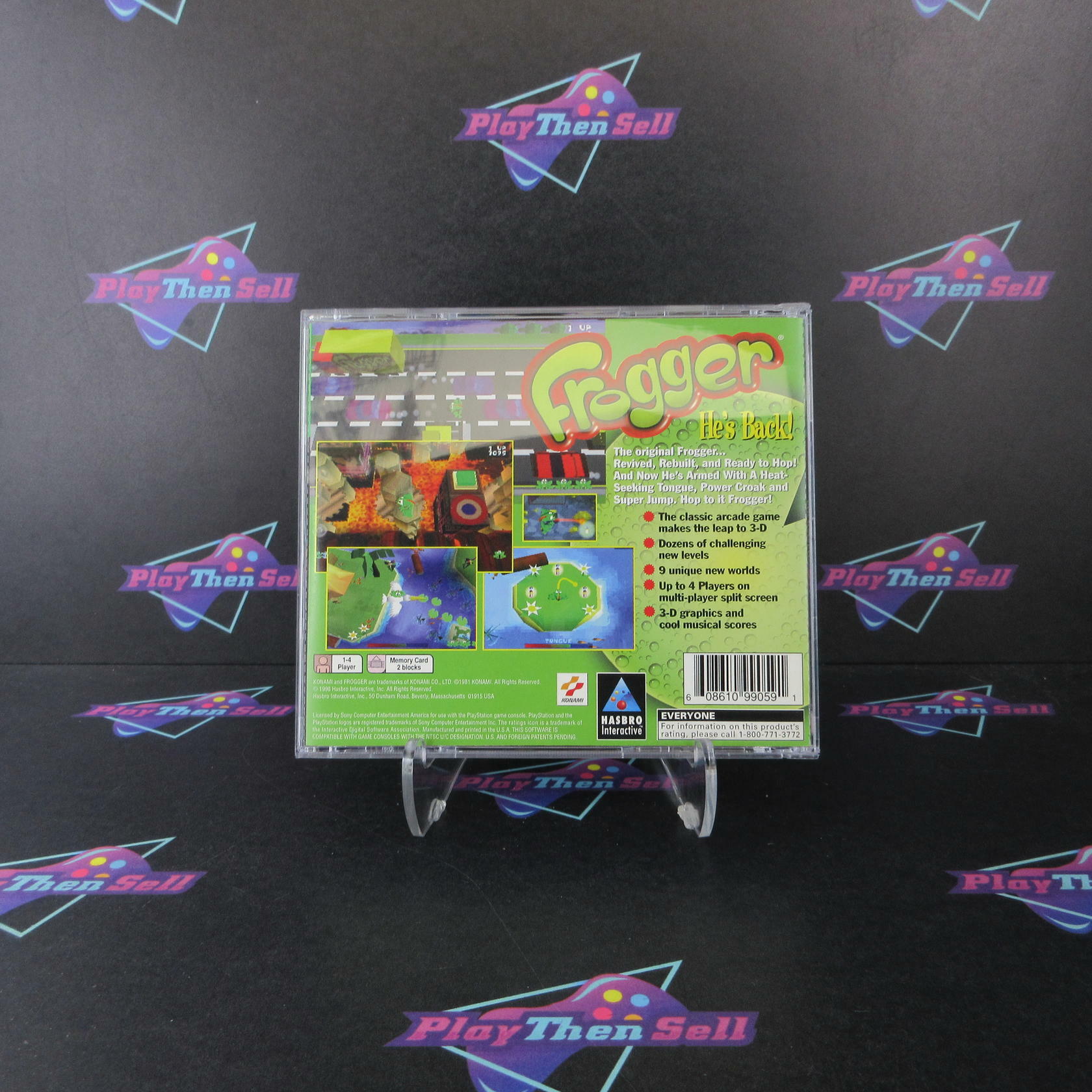 Frogger Greatest Hits PS1 PlayStation 1 Complete - Very Good