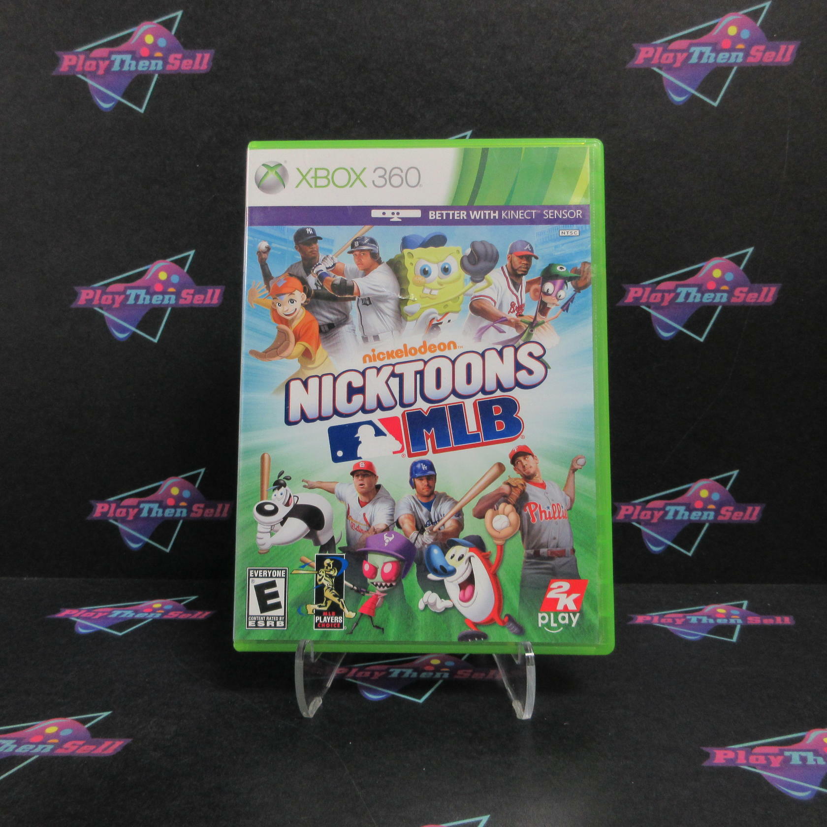 Nicktoons MLB Xbox 360 Complete - Very Good