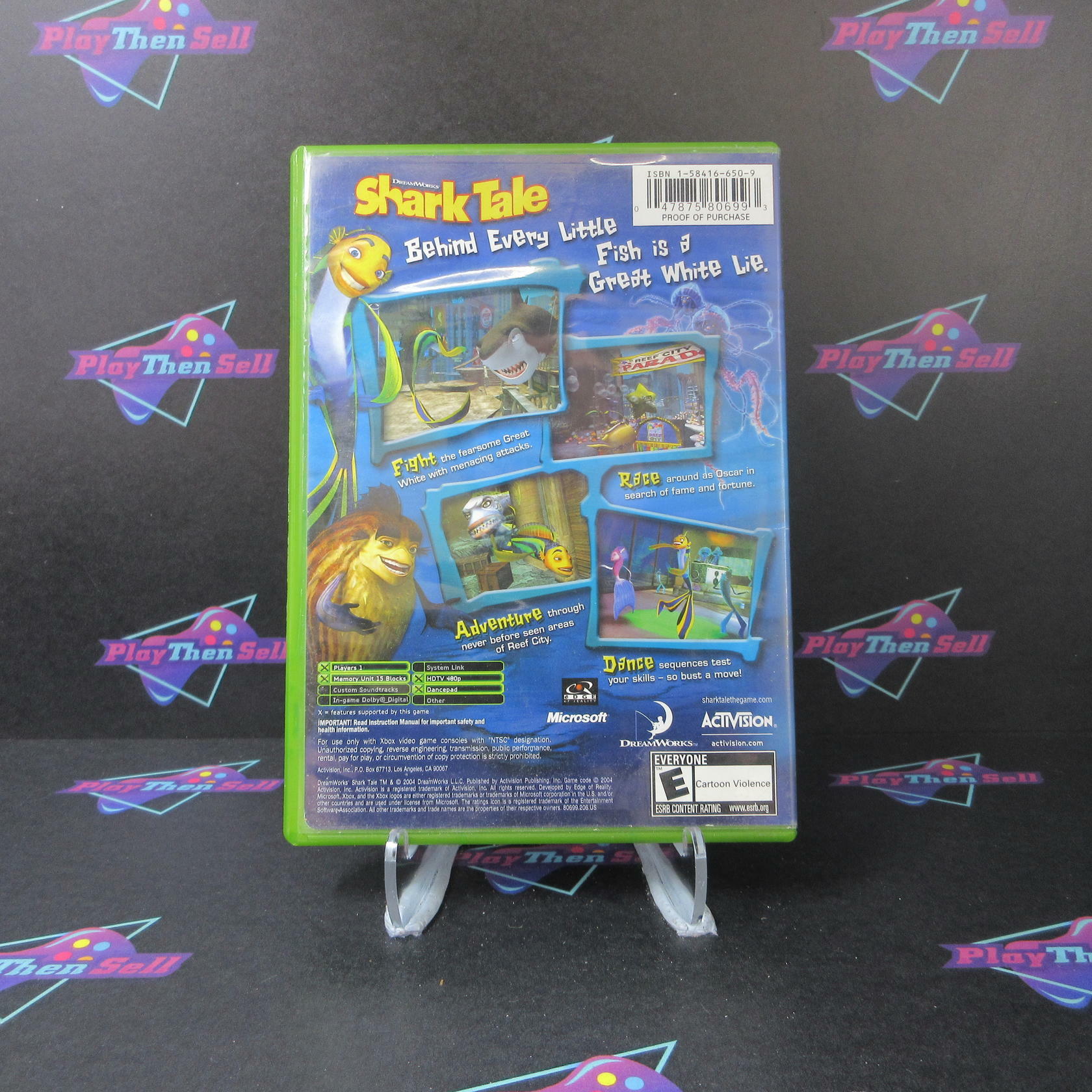 Shark Tale Xbox Complete - Very Good