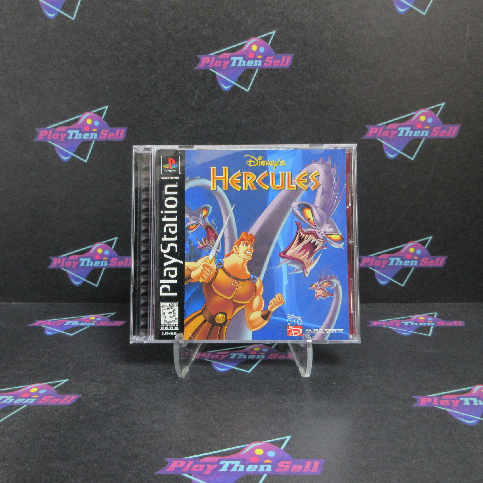 Disney's Hercules PS1 PlayStation 1 Complete - Very Good