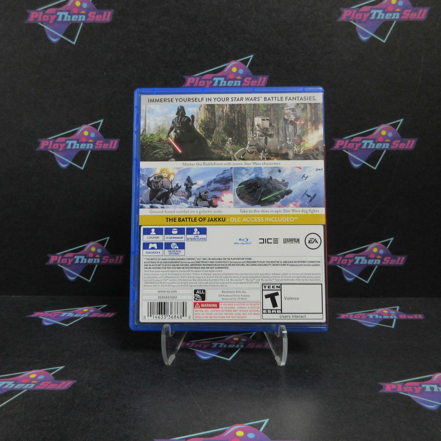 Star Wars Battlefront PS4 PlayStation 4 PH Complete - Very Good