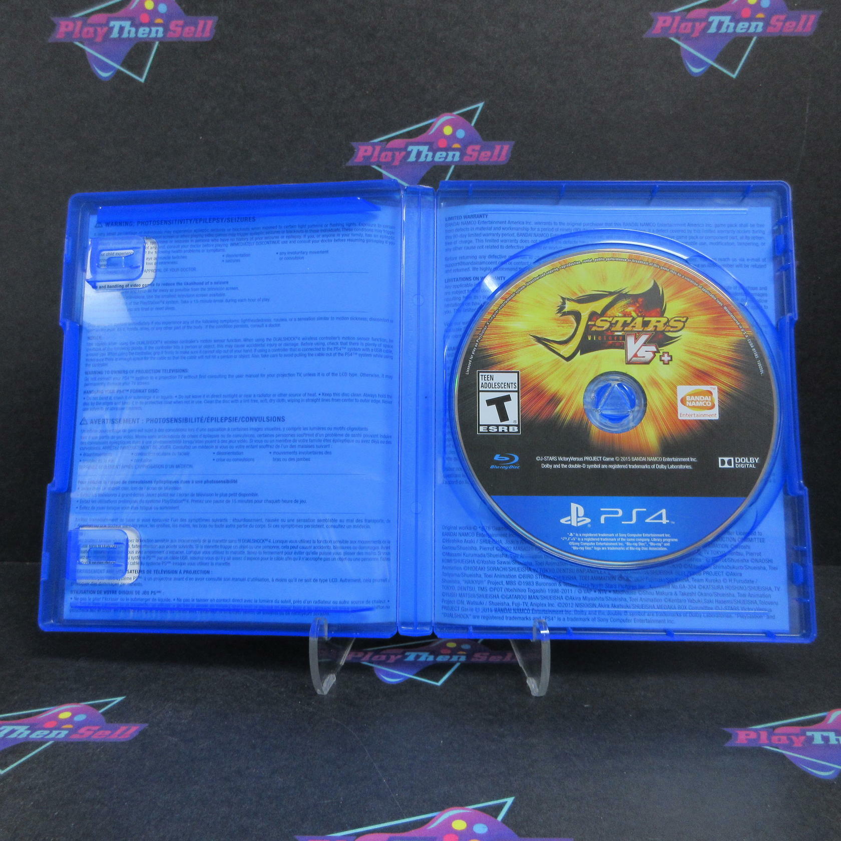 J-Stars Victory Vs+ PS4 PlayStation 4 Complete - Very Good