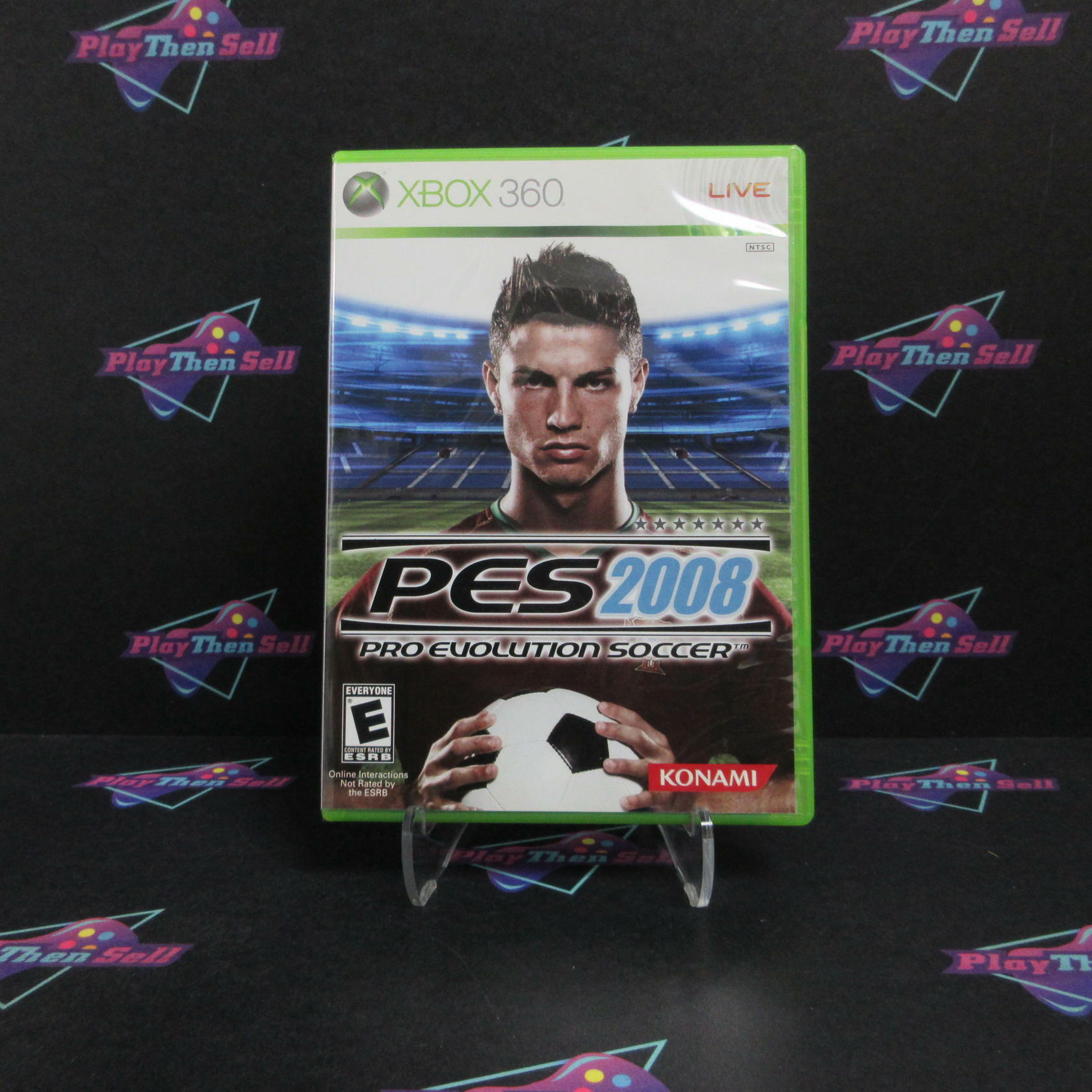 PES 2008 Pro Evolution Soccer Xbox 360 Complete - Excellent