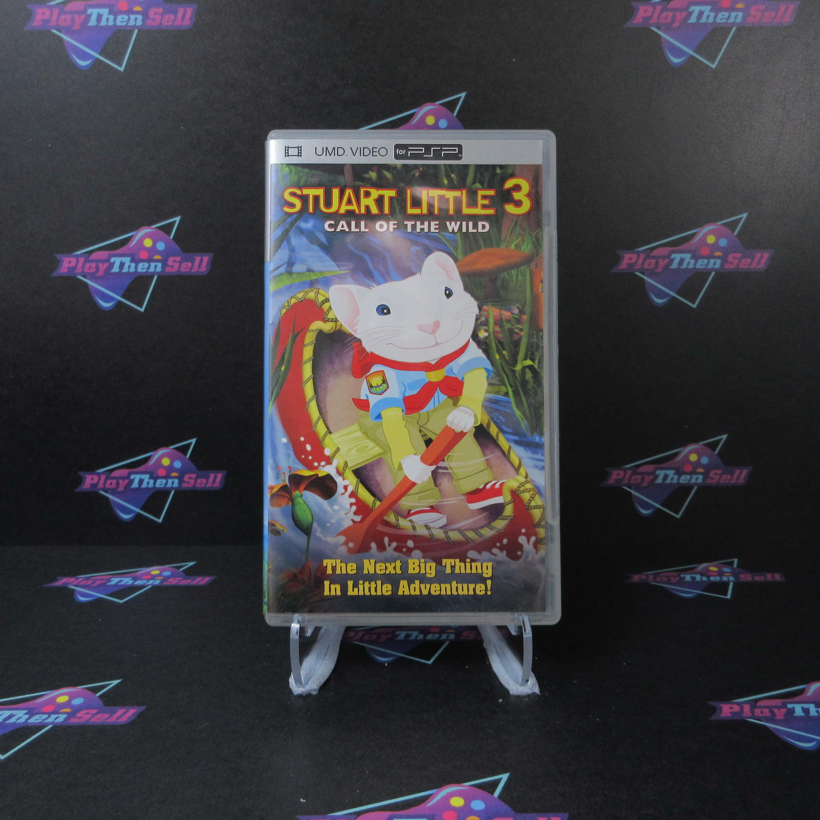 Stuart Little 3 Call of the Wild Sony PSP UMD Movie - Like New