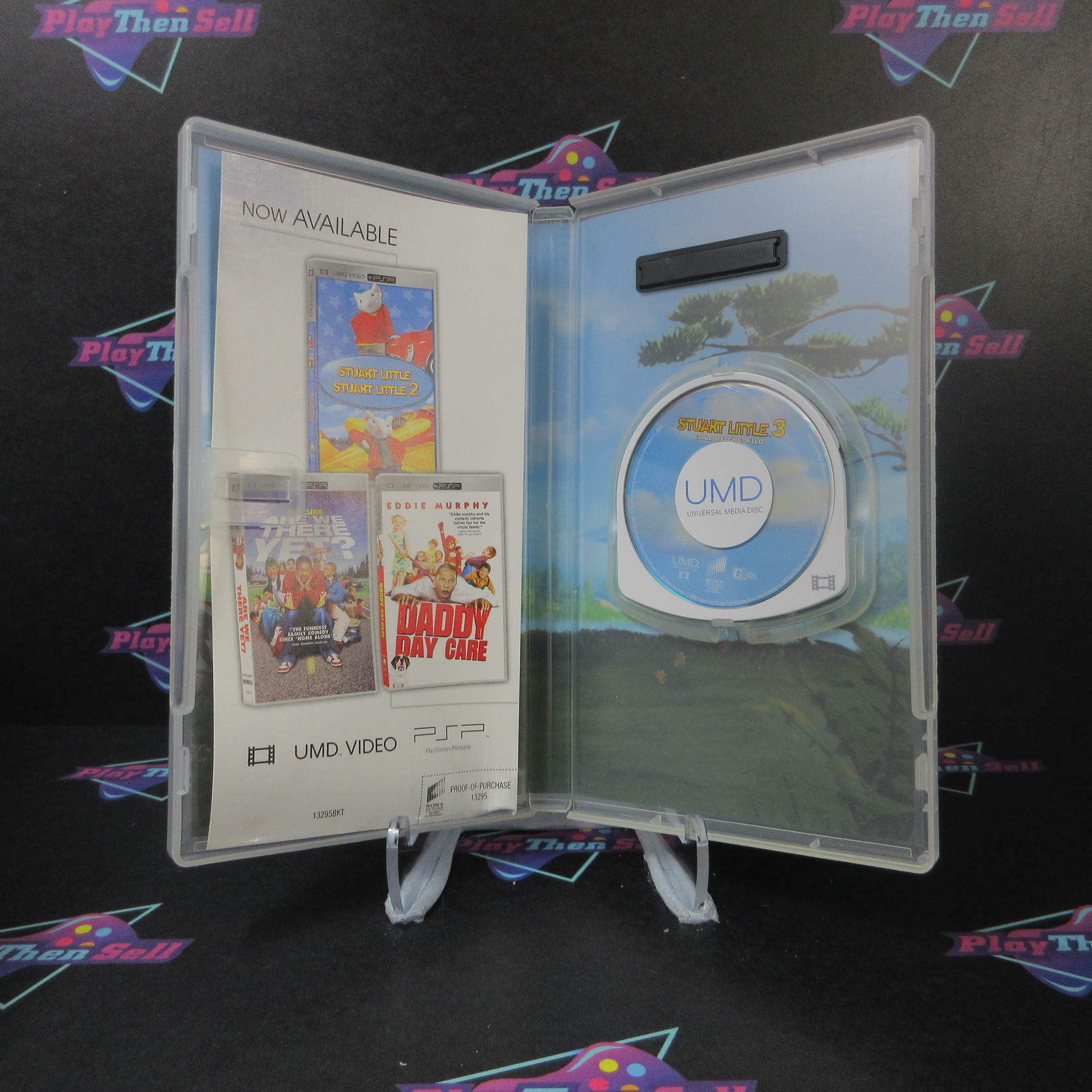 Stuart Little 3 Call of the Wild Sony PSP UMD Movie - Like New