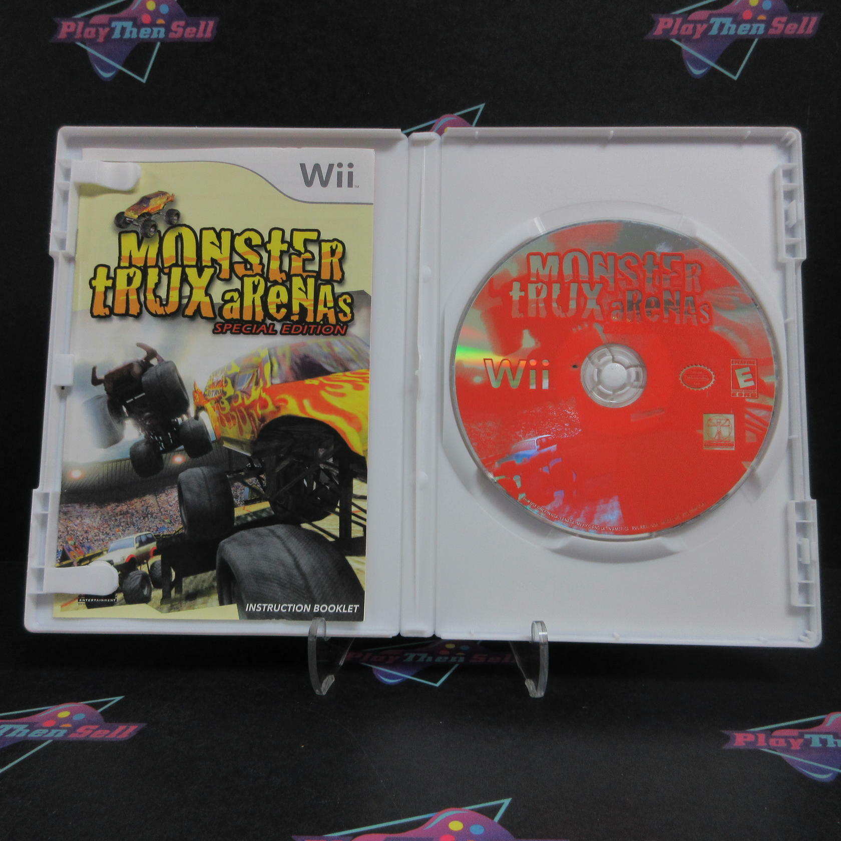 Monster Trux Arenas Special Edition Nintendo Wii Complete - Refurbished