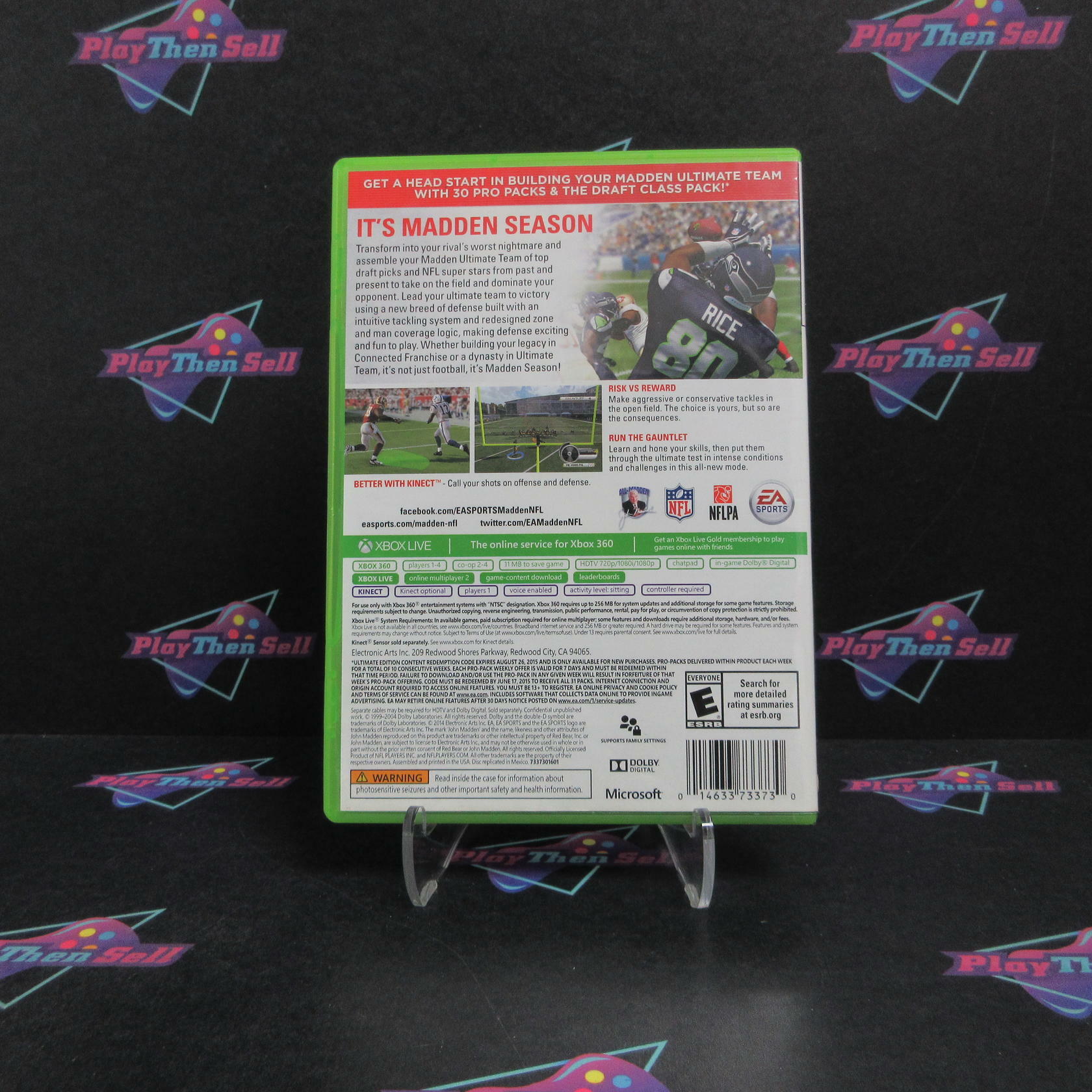 Madden NFL 15 Ultimate Edition Xbox 360 Complete - Refurbished