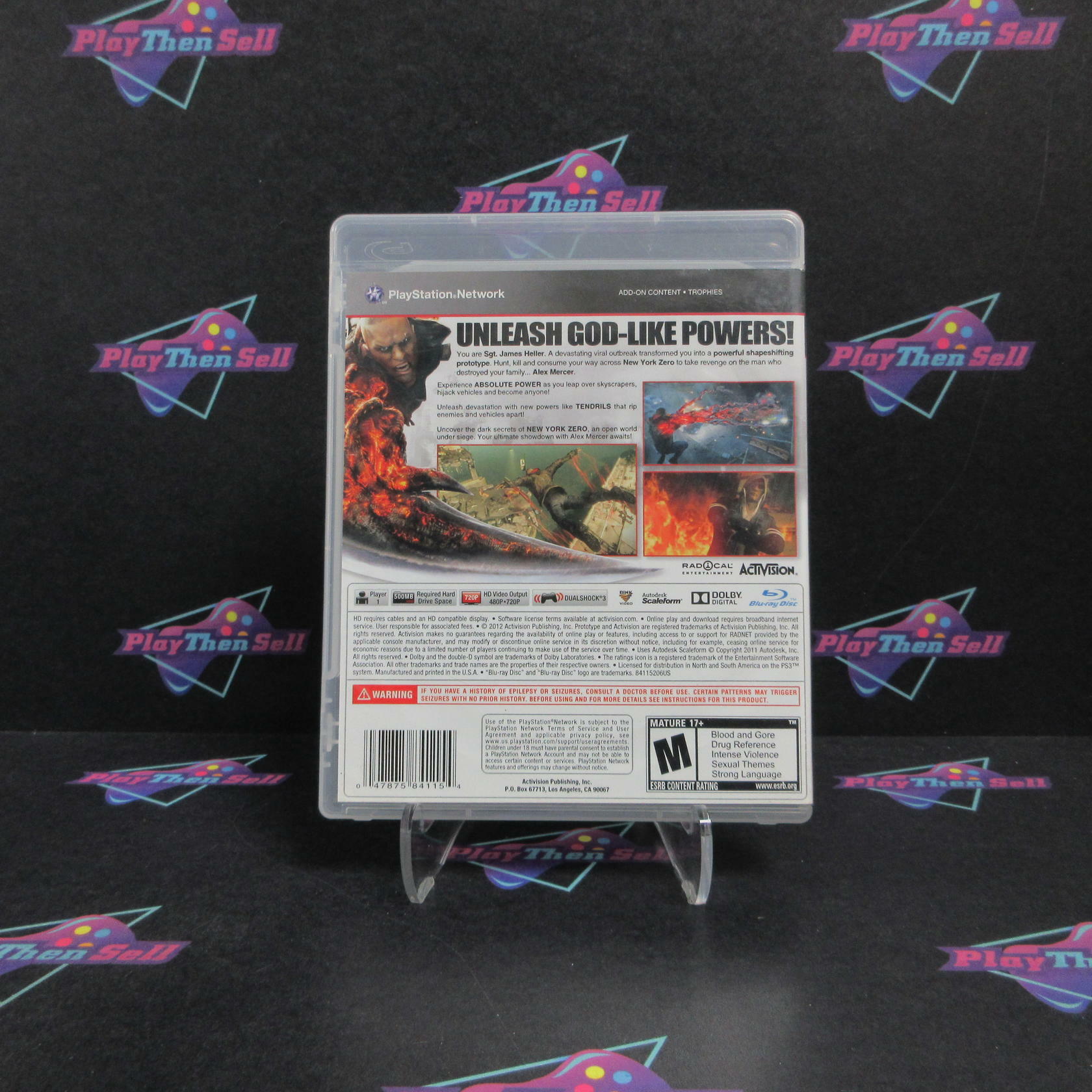 Prototype 2 PS3 PlayStation 3 Complete - Very Good