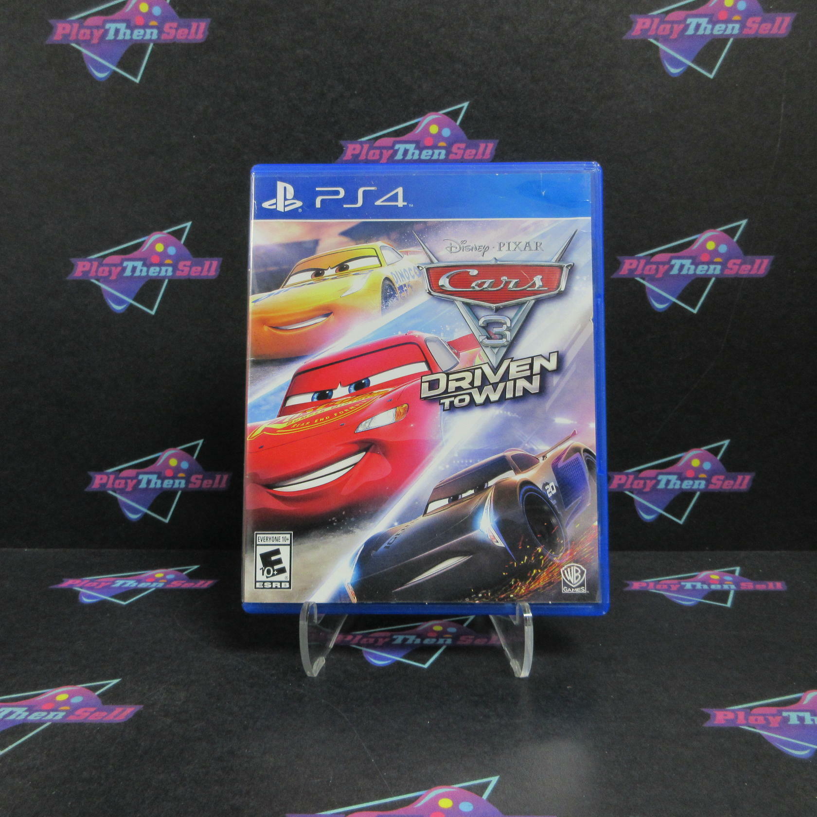 Cars 3 Driven to Win PS4 PlayStation 4 Complete - Very Good