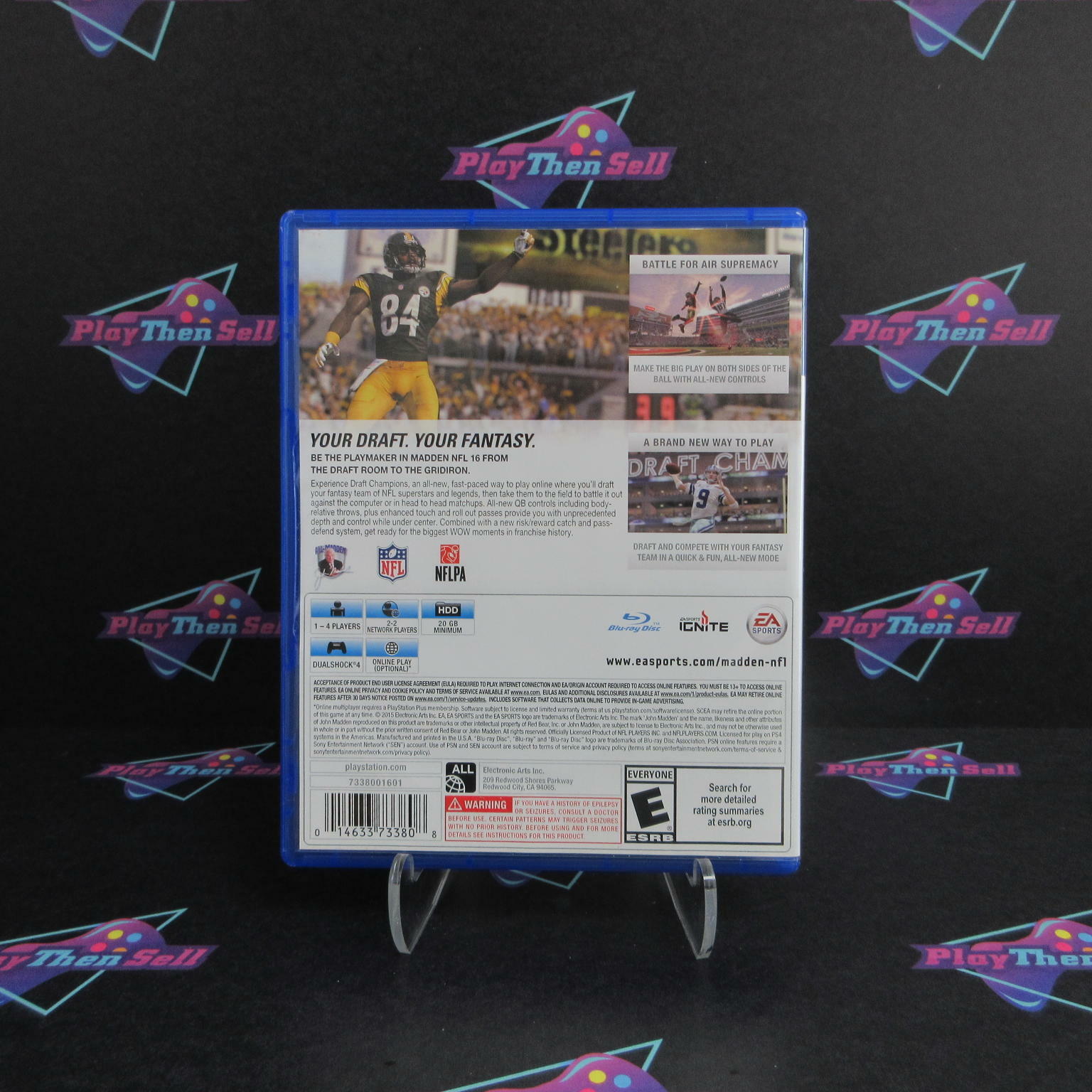 Madden NFL 16 PS4 PlayStation 4 Complete - Very Good