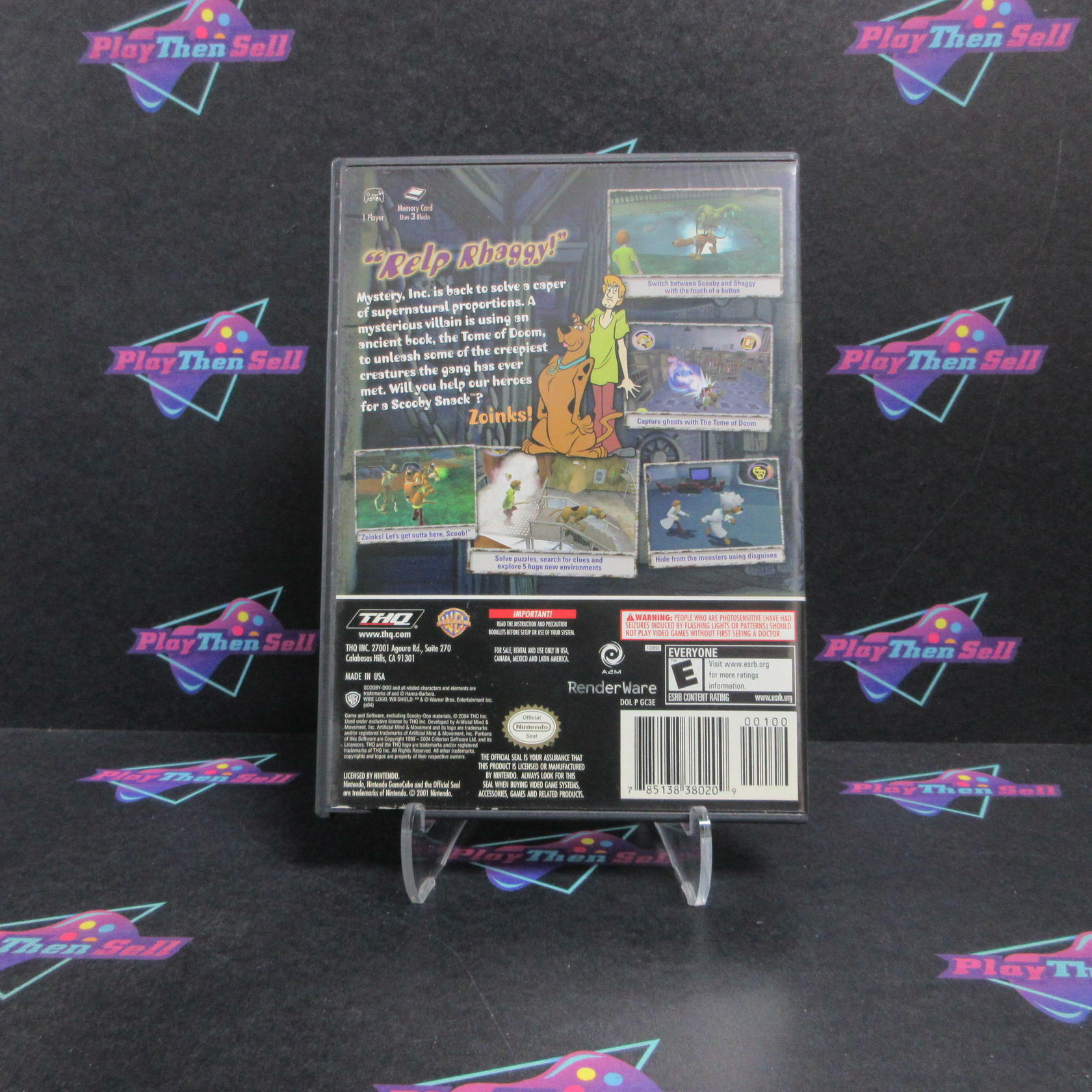 Scooby Doo Mystery Mayhem Nintendo GameCube Complete - Very Good