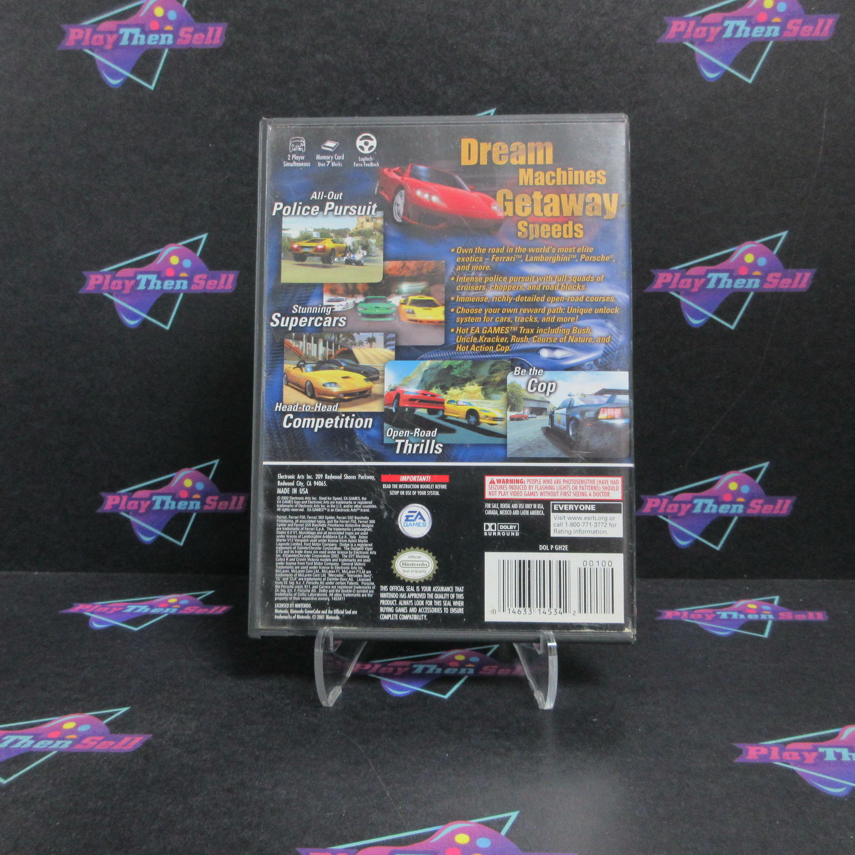 Need for Speed Hot Pursuit 2 Nintendo GameCube Complete - Very Good