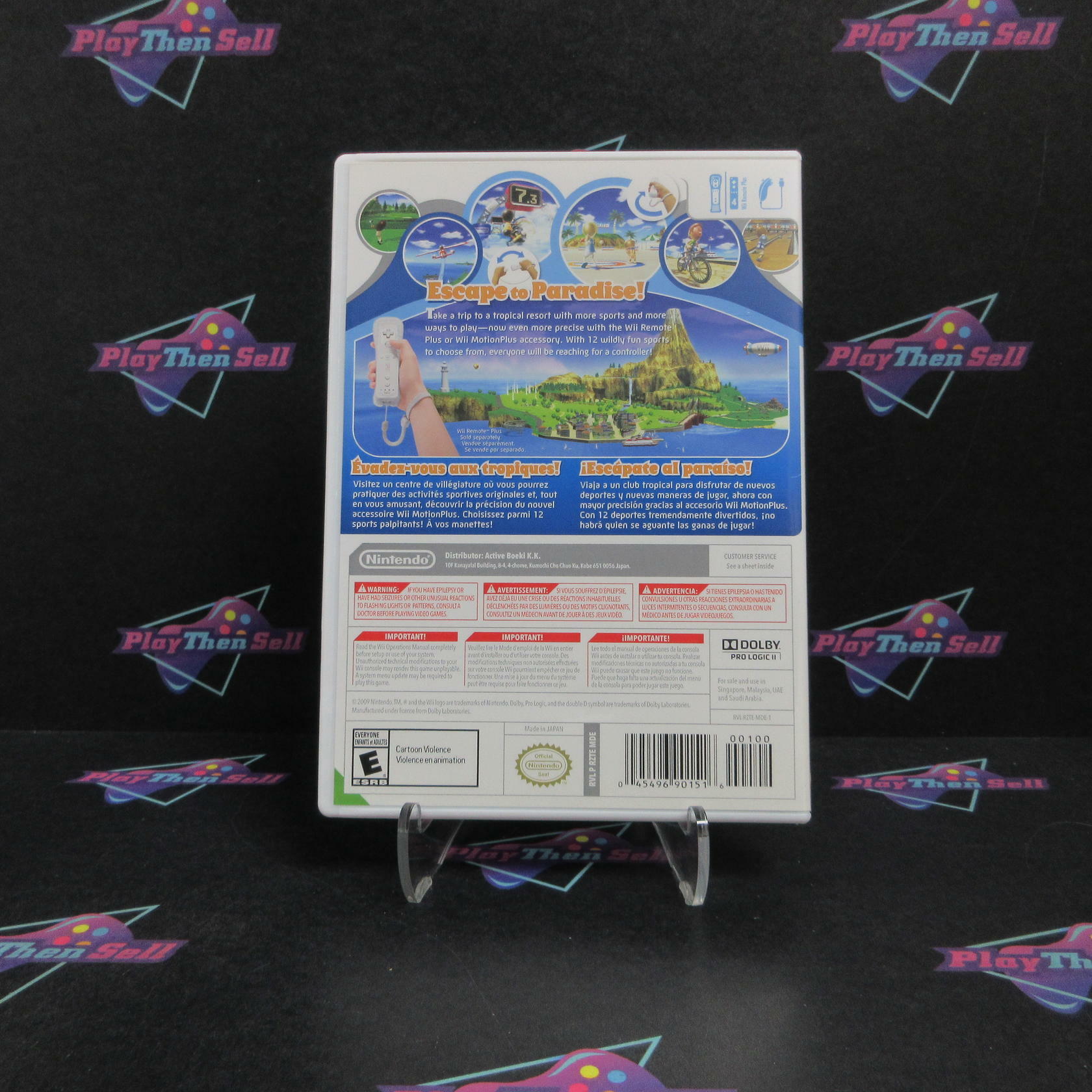 Wii Sports Resort Nintendo Wii U.A.E Complete - Refurbished