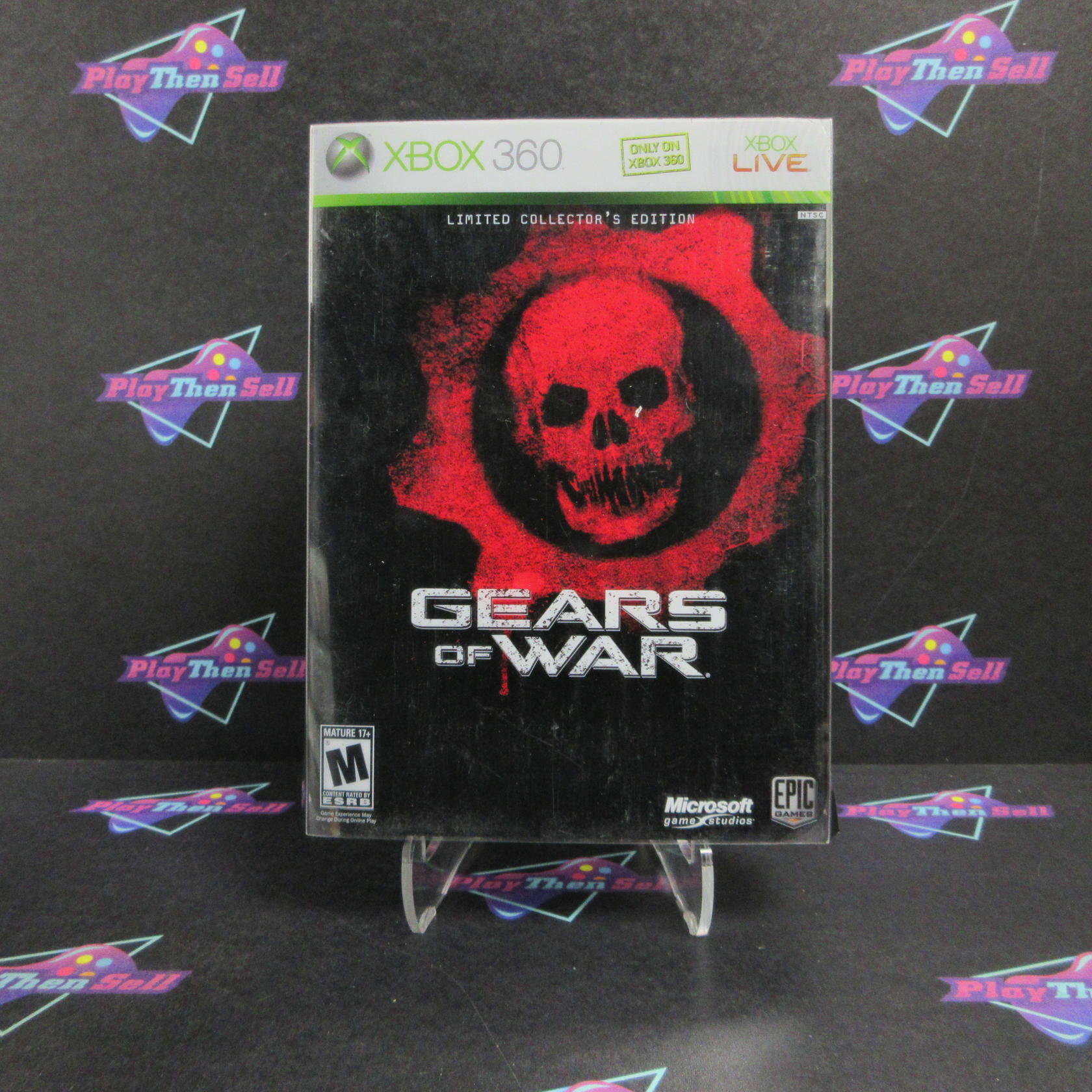Gears Of War Limited Collector's Edition Xbox 360 + Sleeve Complete - Refurbished