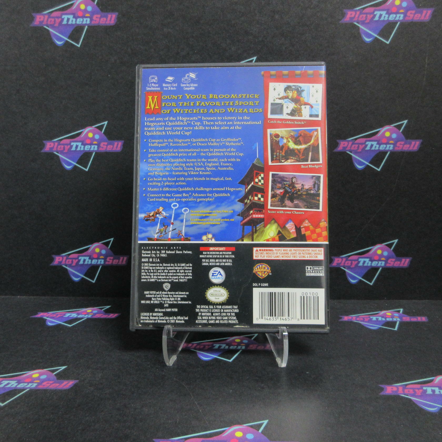 Harry Potter Quidditch World Cup Nintendo Gamecube Complete - Very Good