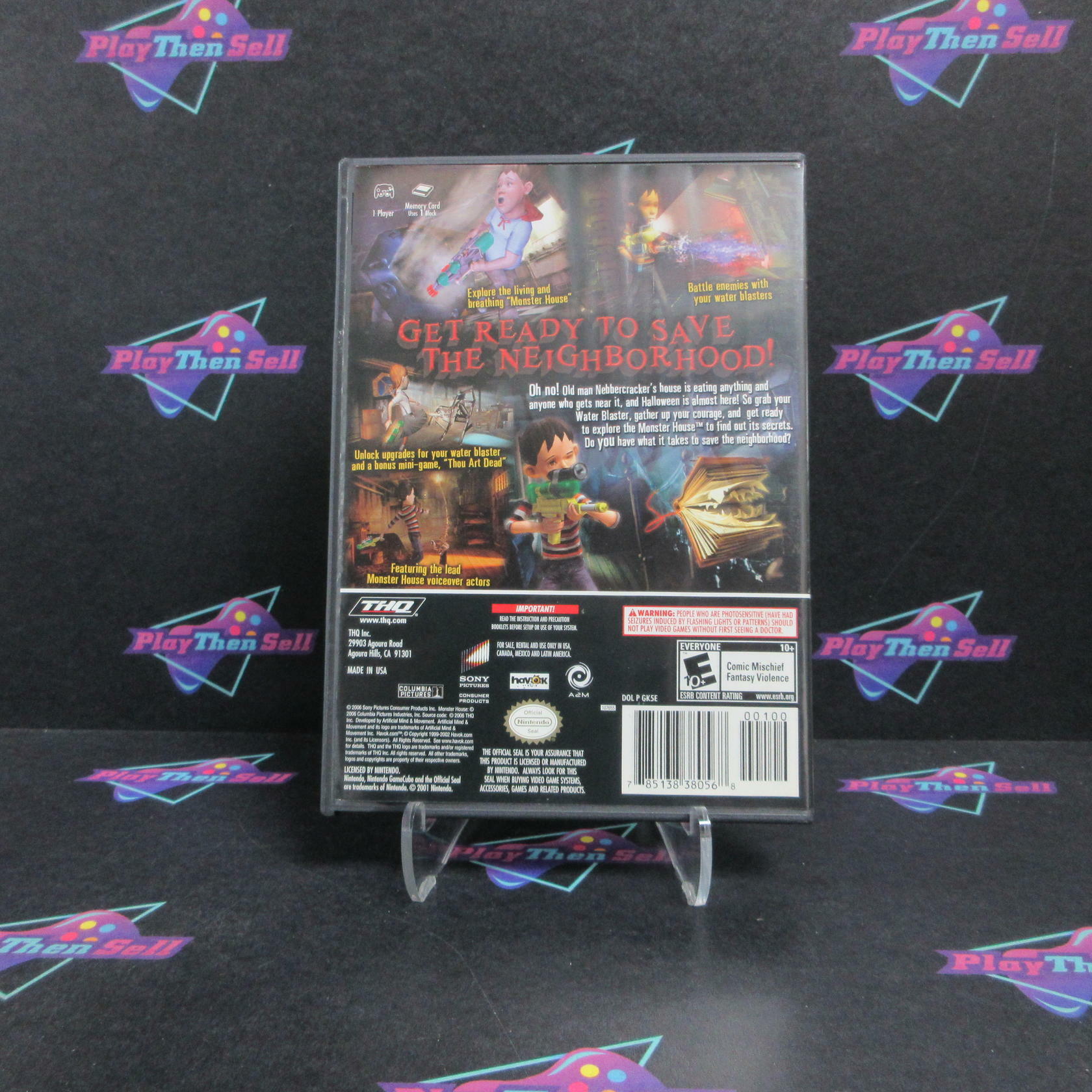 Monster House Nintendo Gamecube Complete - Very Good