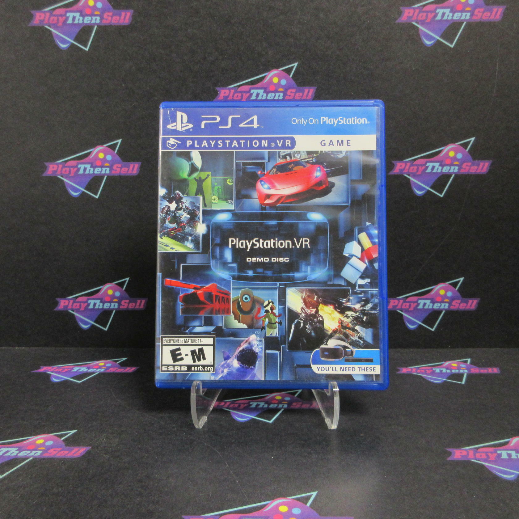 PlayStation VR Demo Disc PS4 PlayStation 4 Complete - Very Good