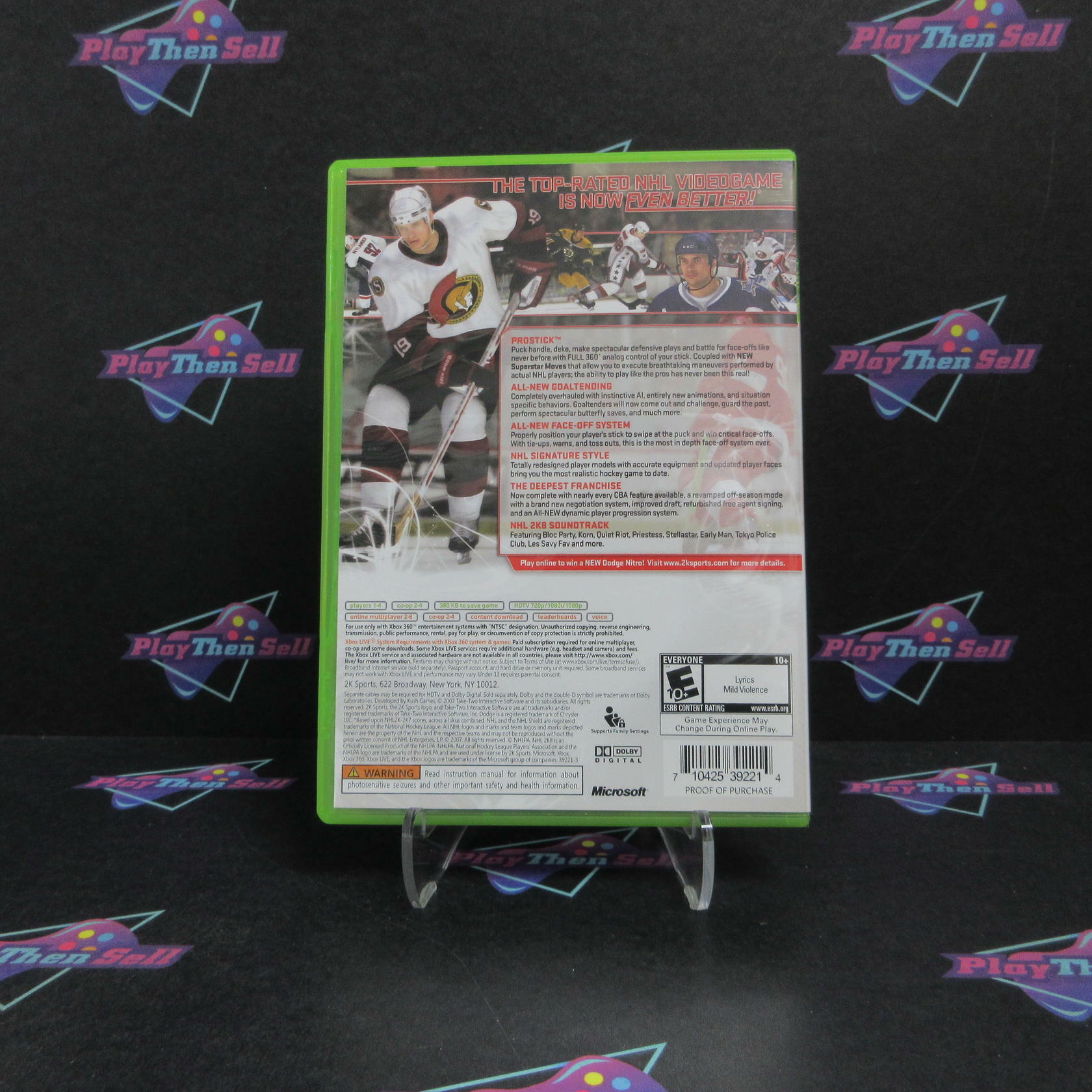 NHL 2K8 Xbox 360 Complete - Refurbished