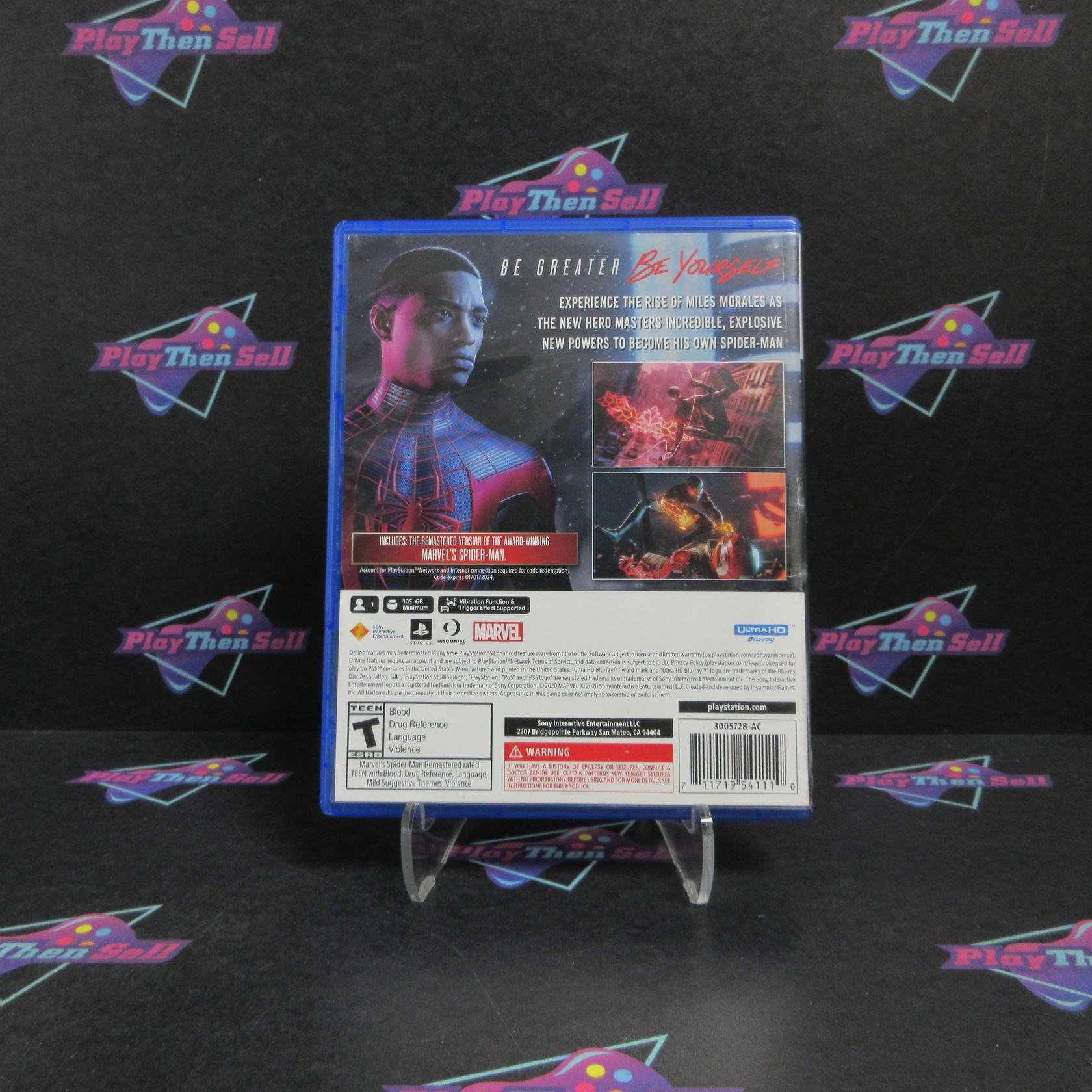 Marvel Spider-Man Miles Morales Ultimate Edition PS5 Complete - Very Good