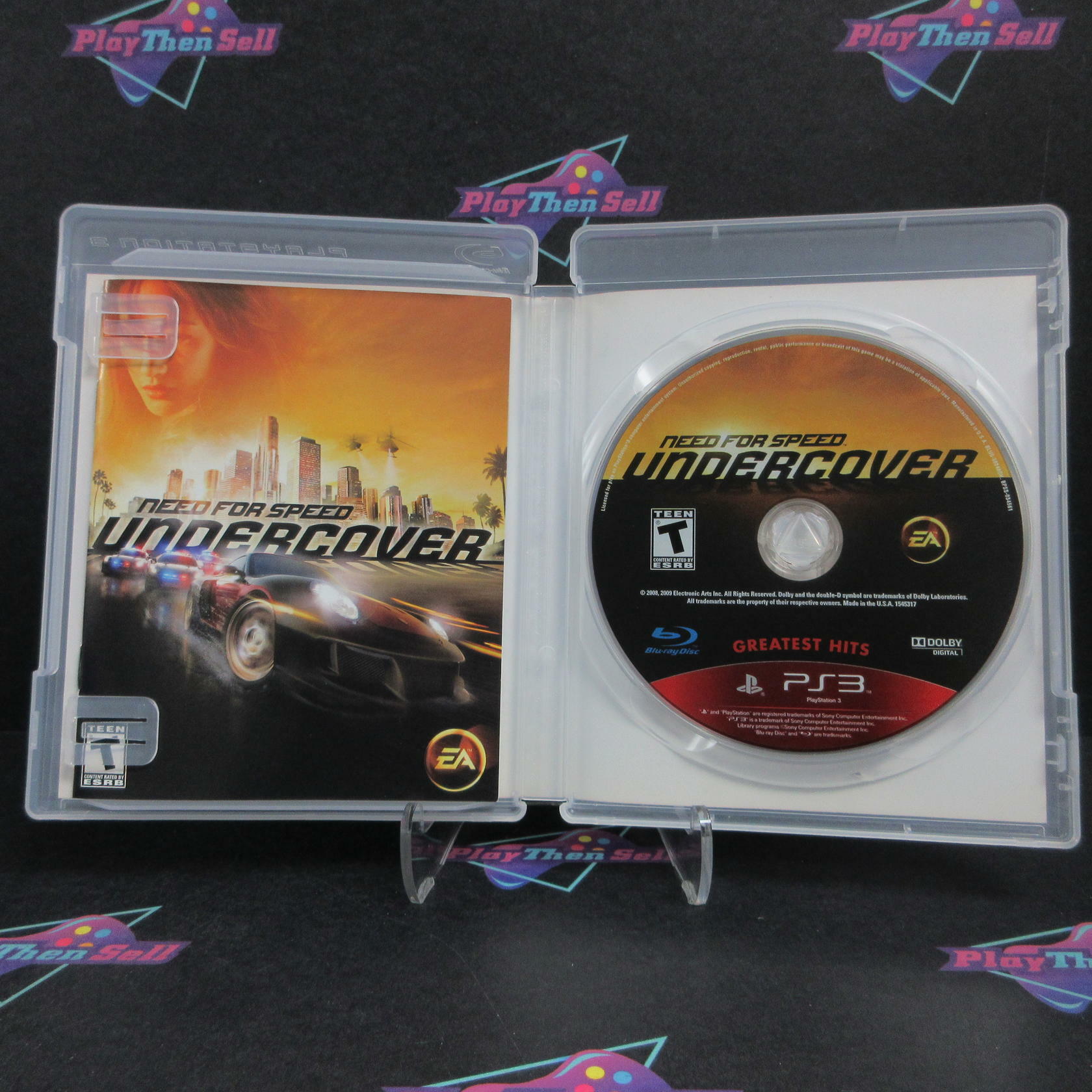 Need for Speed Undercover PS3 PlayStation 3 GH Complete - Very Good