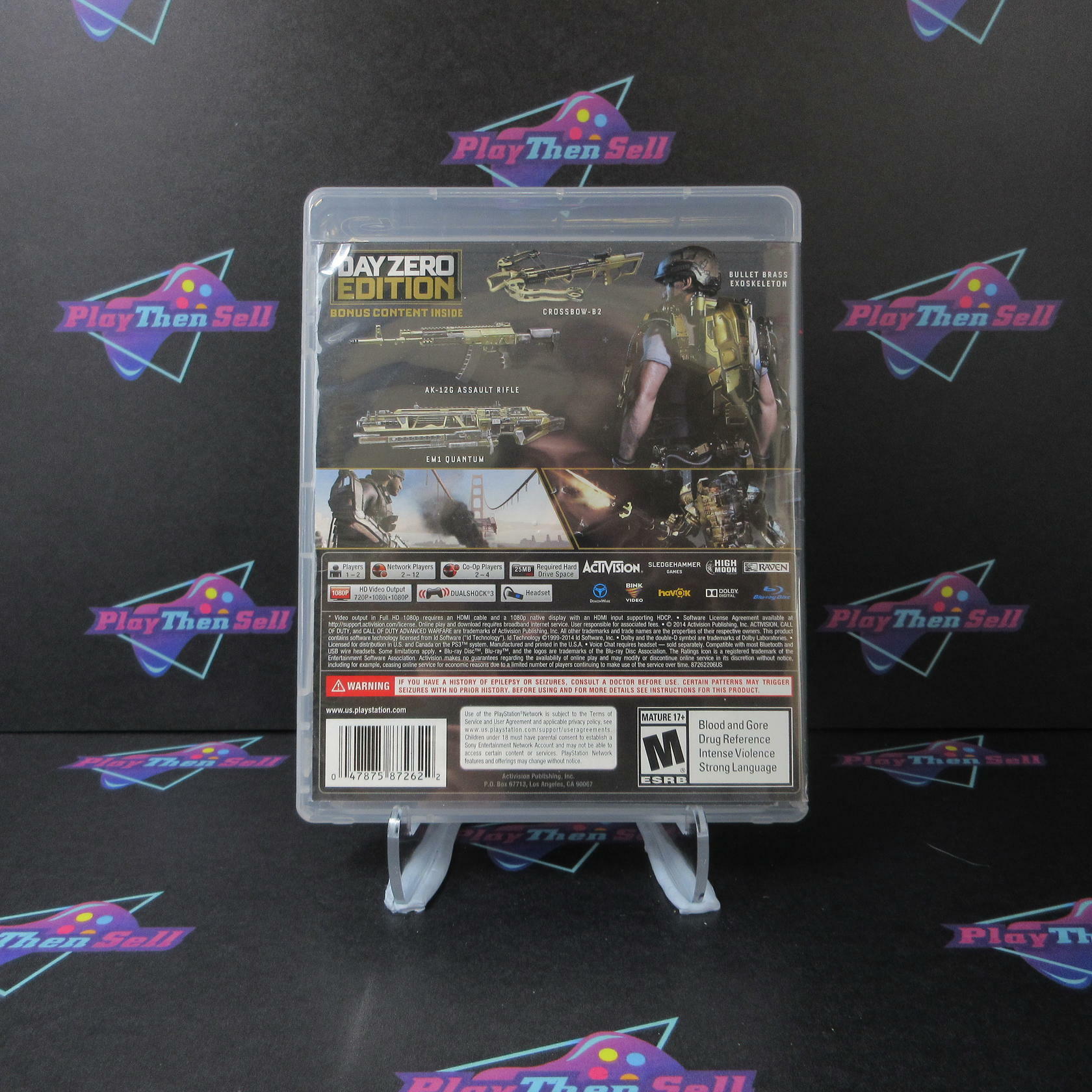 Call of Duty Advanced Warfare Day Zero PS3 PlayStation 3 Complete - Very Good