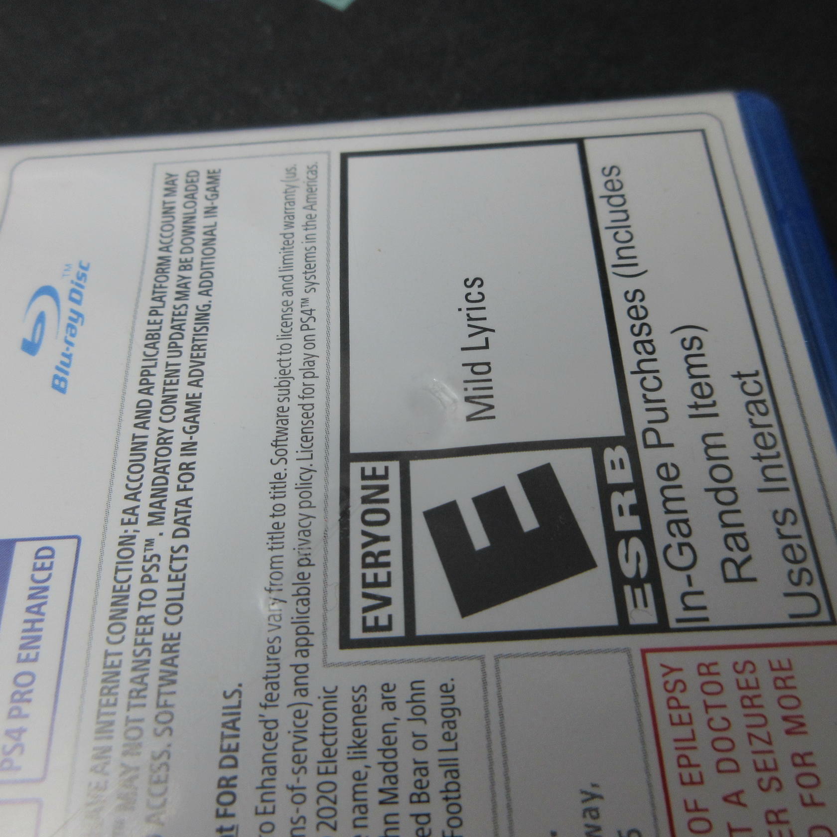 Madden NFL 21 PS4 PlayStation 4 Complete - Very Good