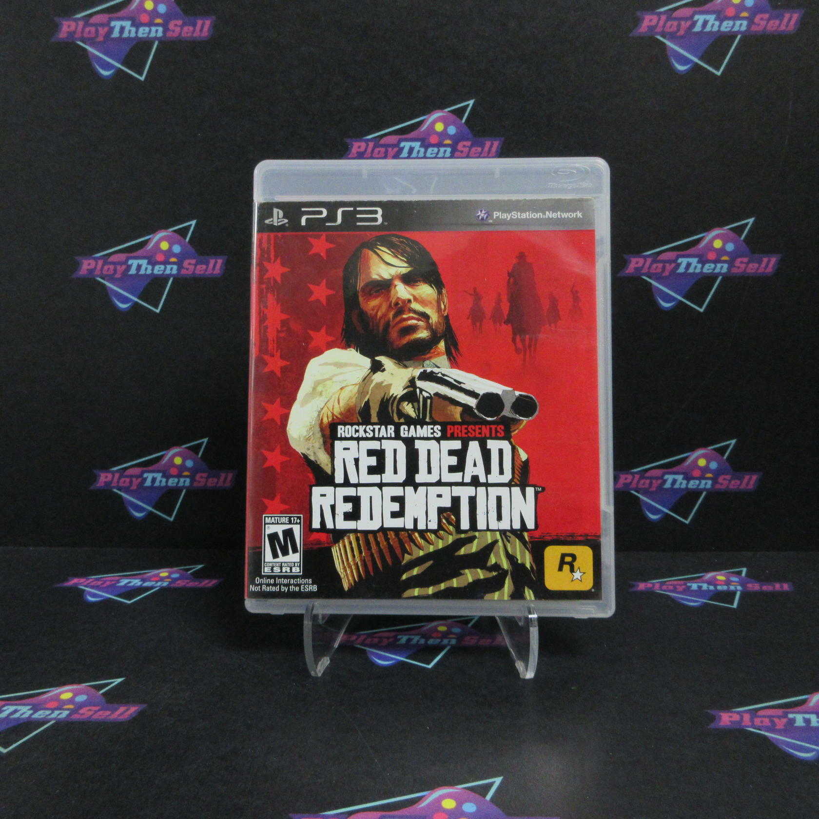 Red Dead Redemption PS3 PlayStation 3 + Map Complete - Very Good