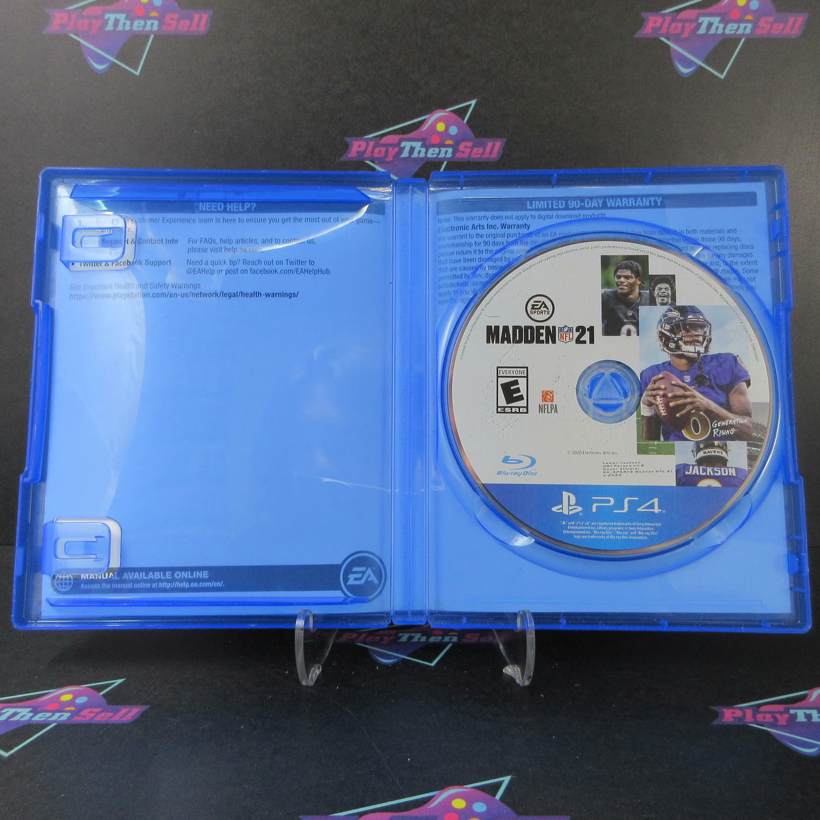 Madden NFL 21 PS4 PlayStation 4 Complete - Very Good