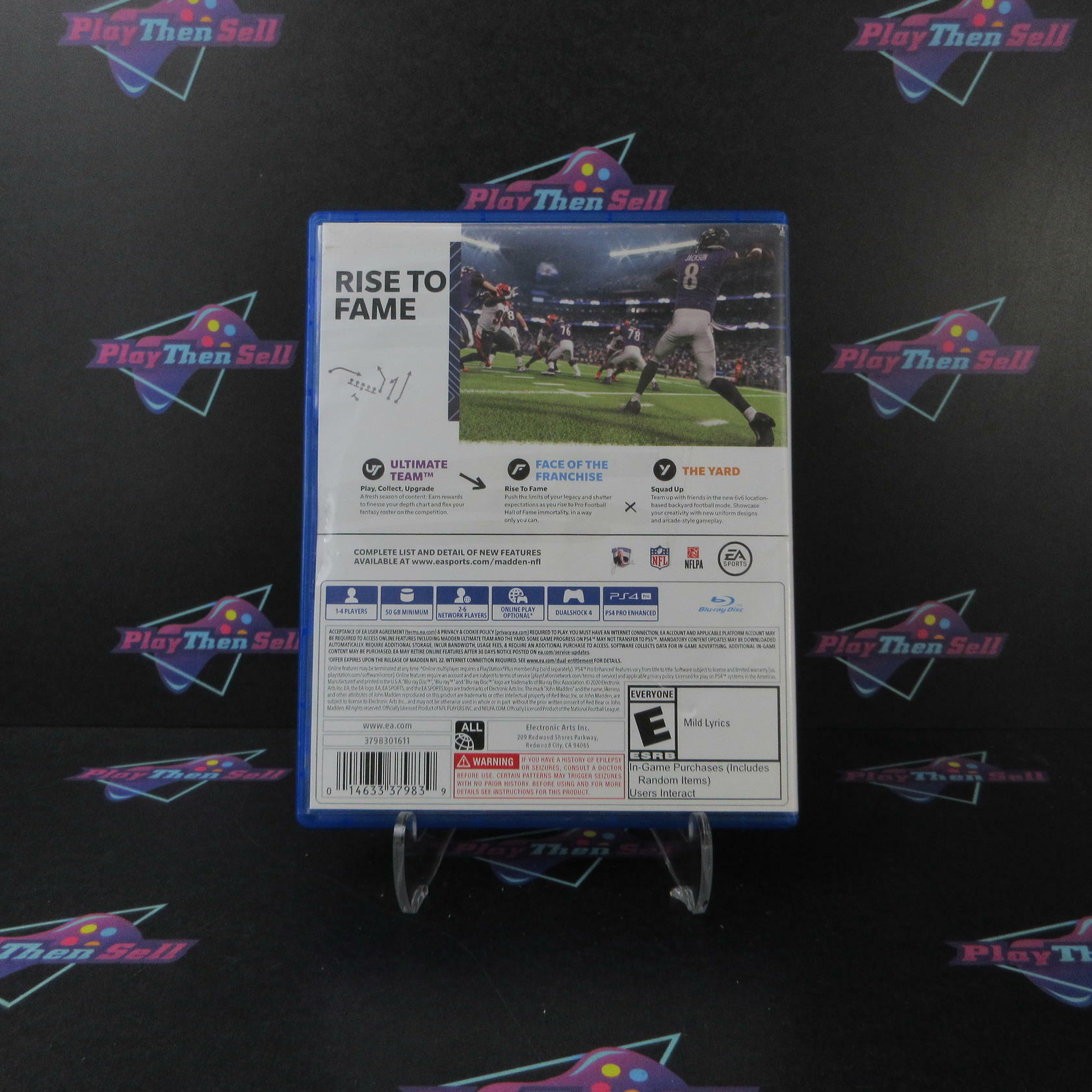 Madden NFL 21 PS4 PlayStation 4 Complete - Very Good