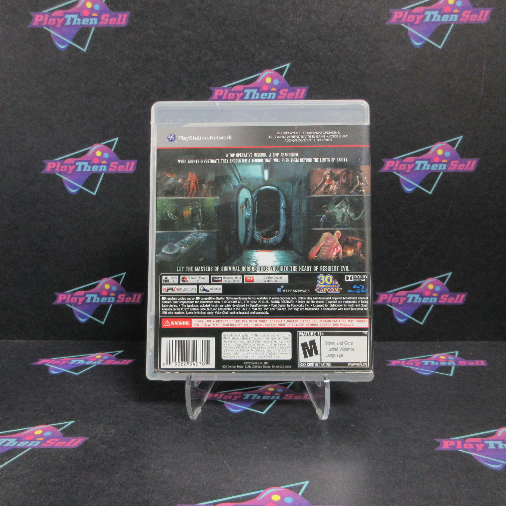 Resident Evil Revelations PS3 PlayStation 3 Complete - Very Good