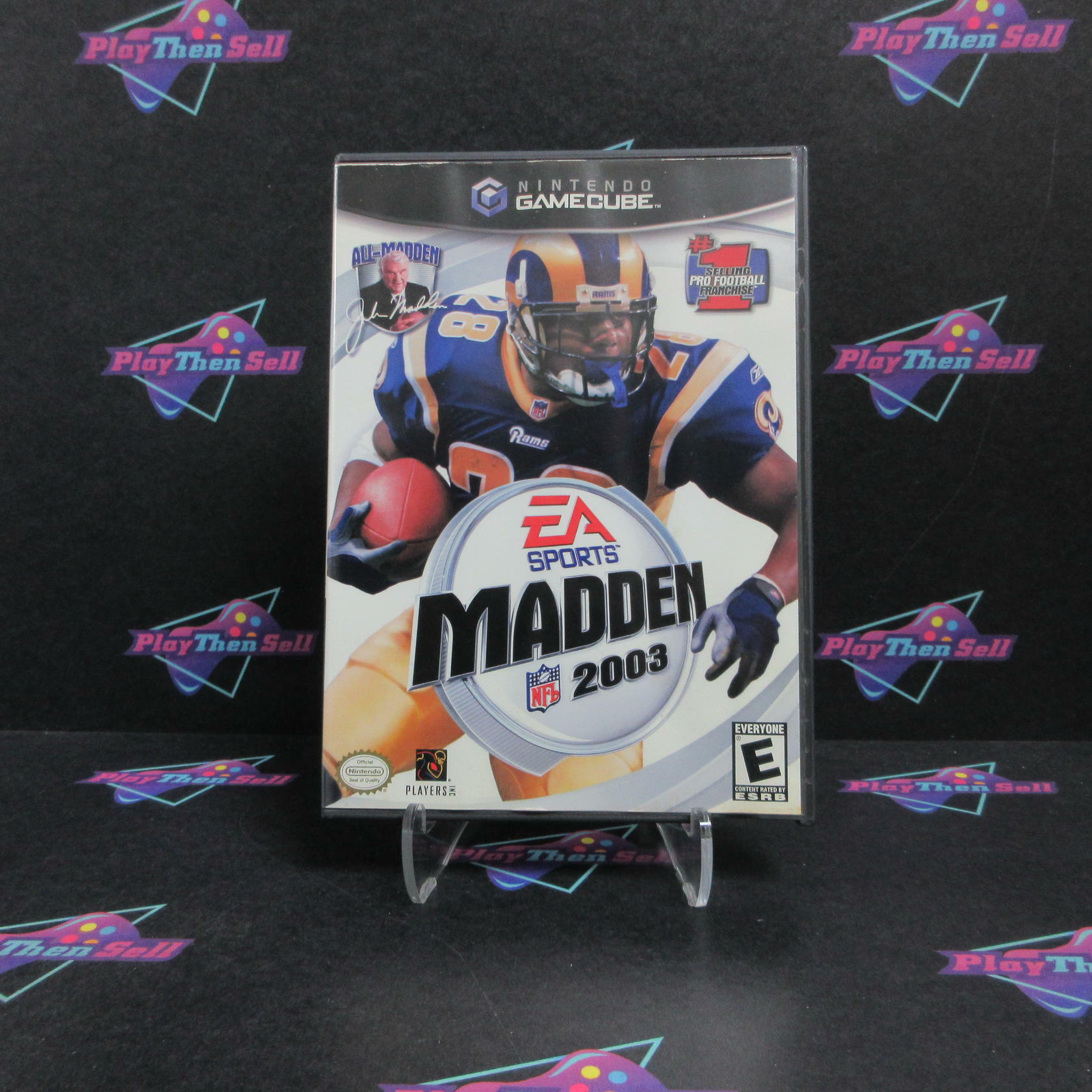 Madden NFL 2003 Nintendo GameCube + Reg Card Complete - Very Good