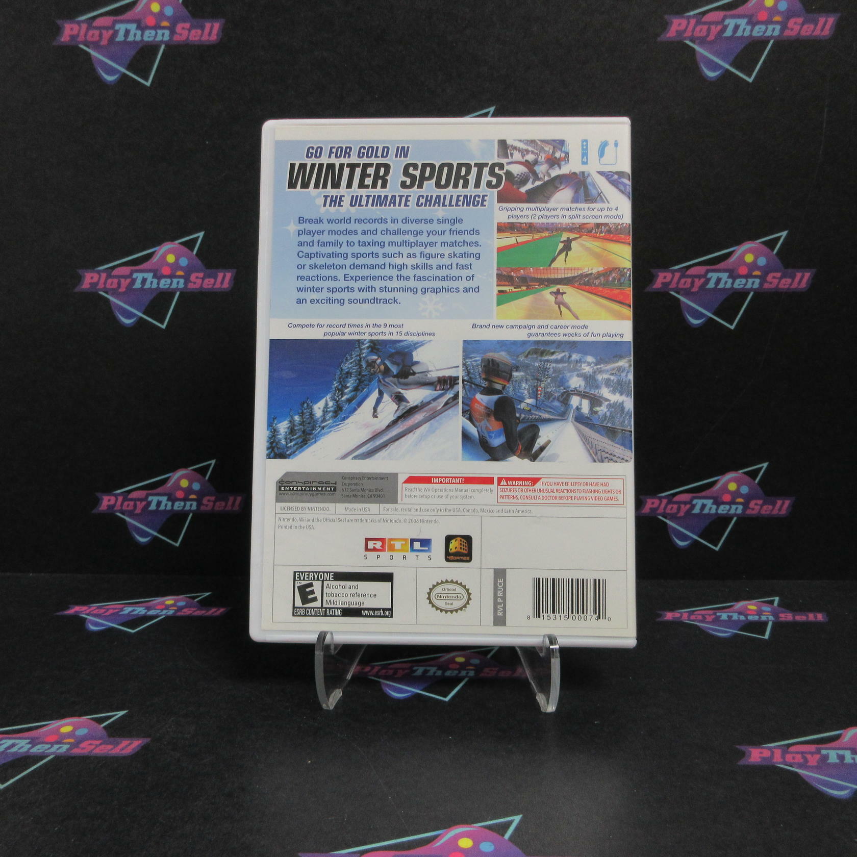 Winter Sports The Ultimate Challenge Nintendo Wii Complete - Refurbished