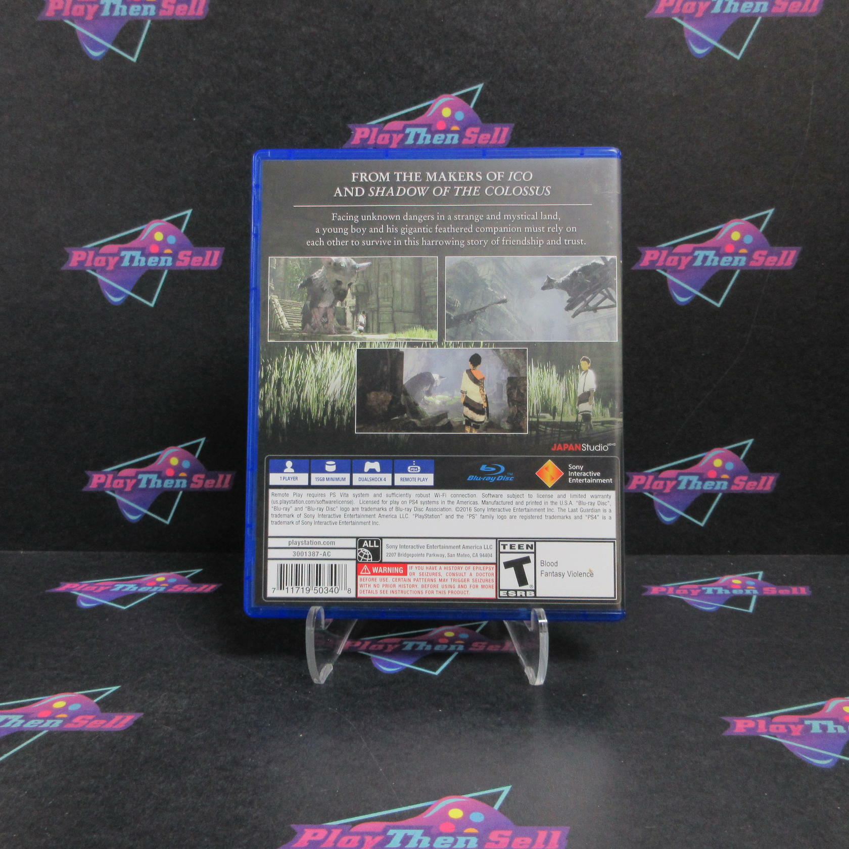 The Last Guardian PS4 PlayStation 4 Complete - Refurbished