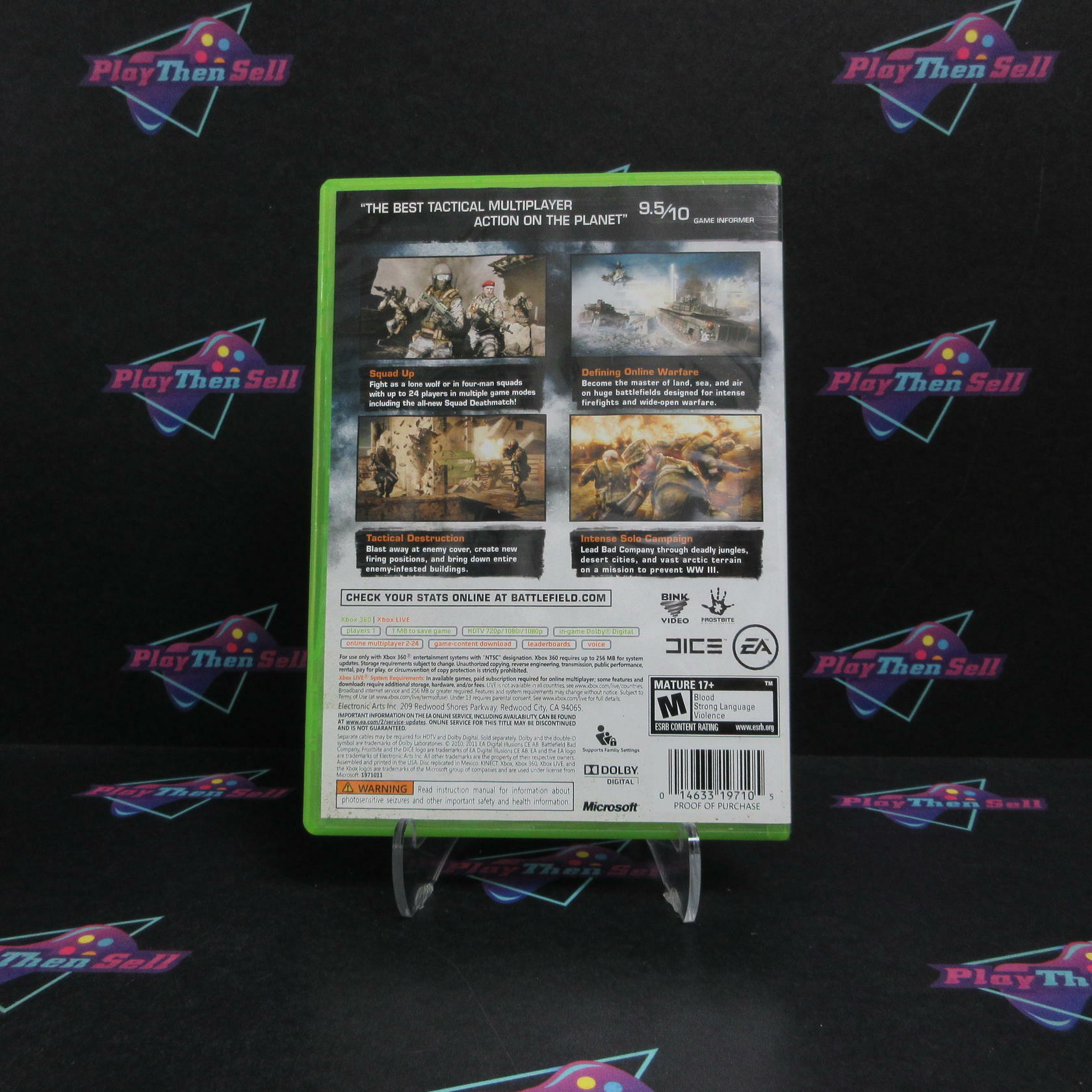 Battlefield Bad Company 2 Xbox 360 PH Complete - Very Good