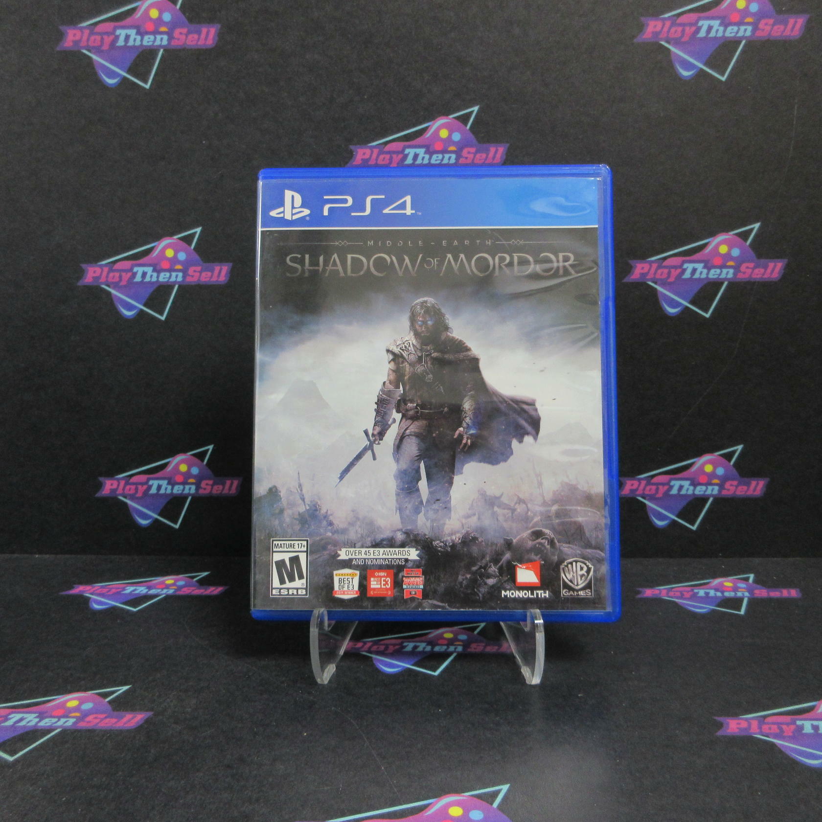 Middle Earth Shadow of Mordor PS4 PlayStation 4 Complete - Very Good
