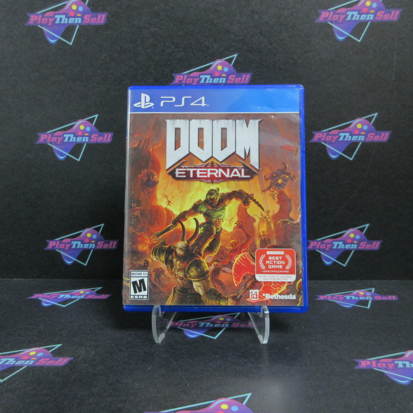 DOOM Eternal PS4 PlayStation 4 Complete - Very Good