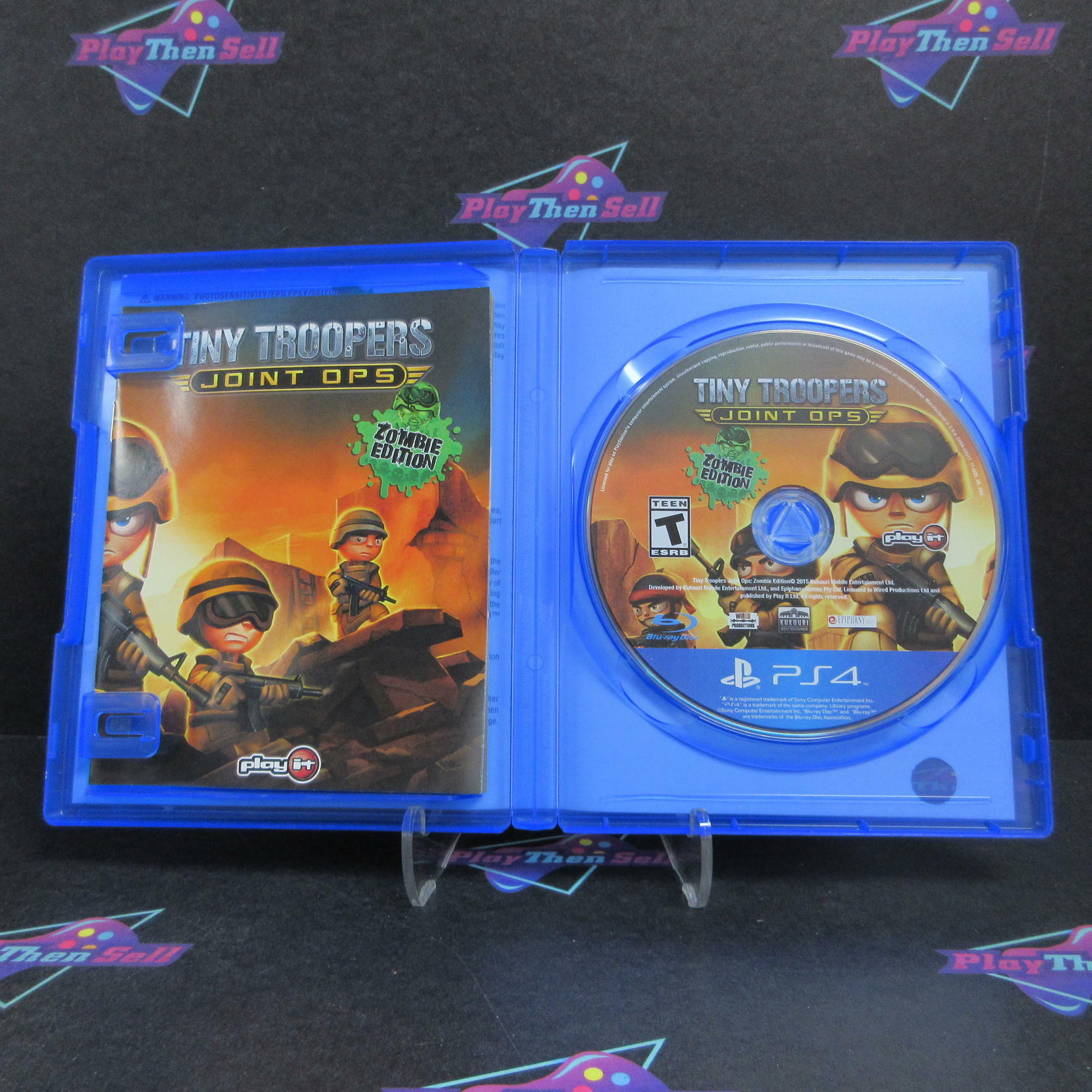 Tiny Troopers Joint Ops Zombie Edition PS4 PlayStation 4 Complete - Very Good