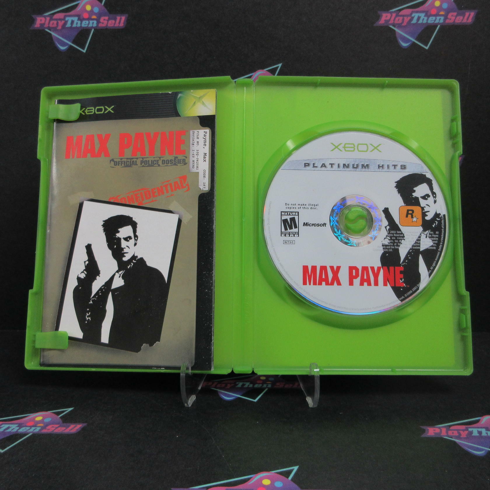 Max Payne Xbox PH Complete - Very Good