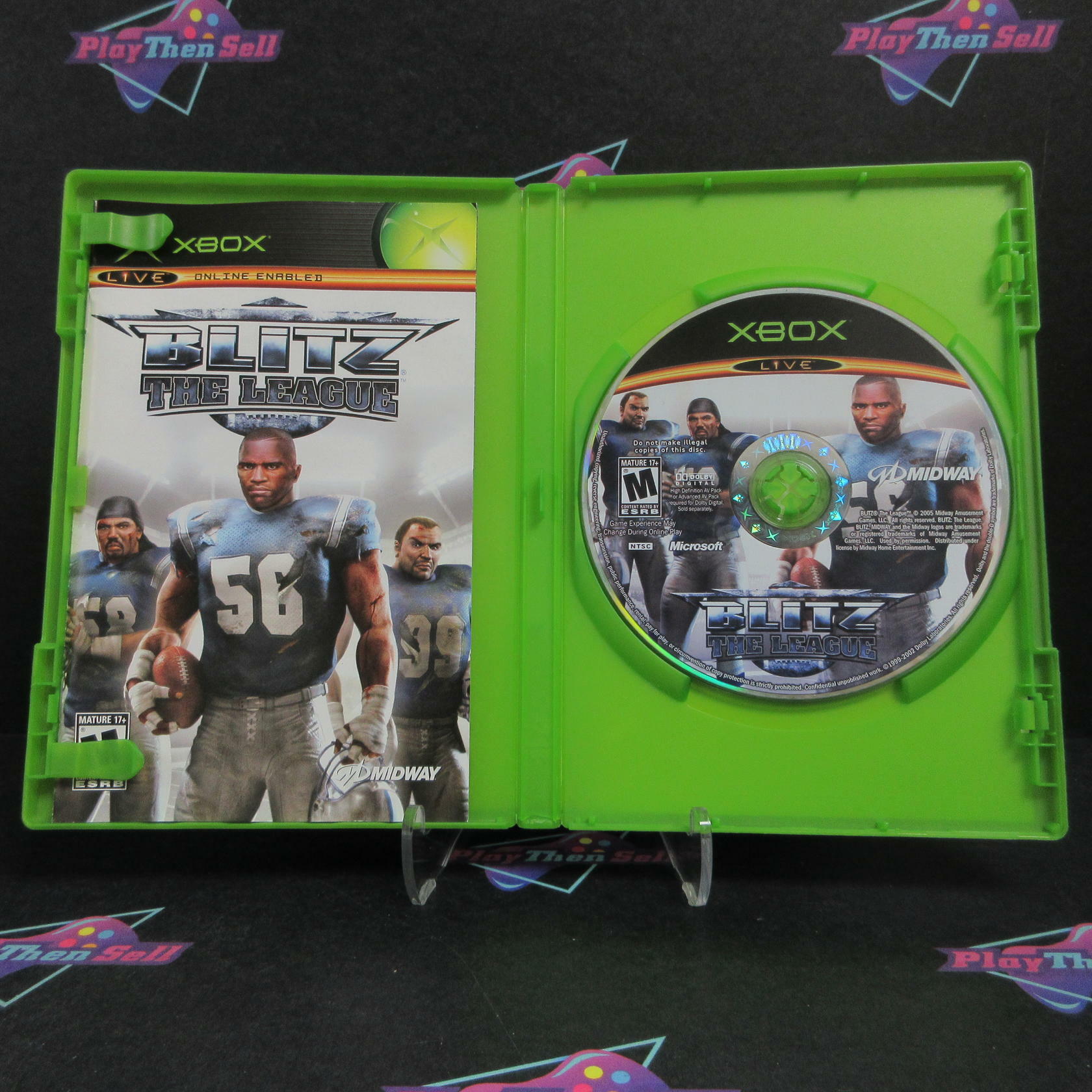 Blitz The League Xbox + Reg Card Complete - Very Good