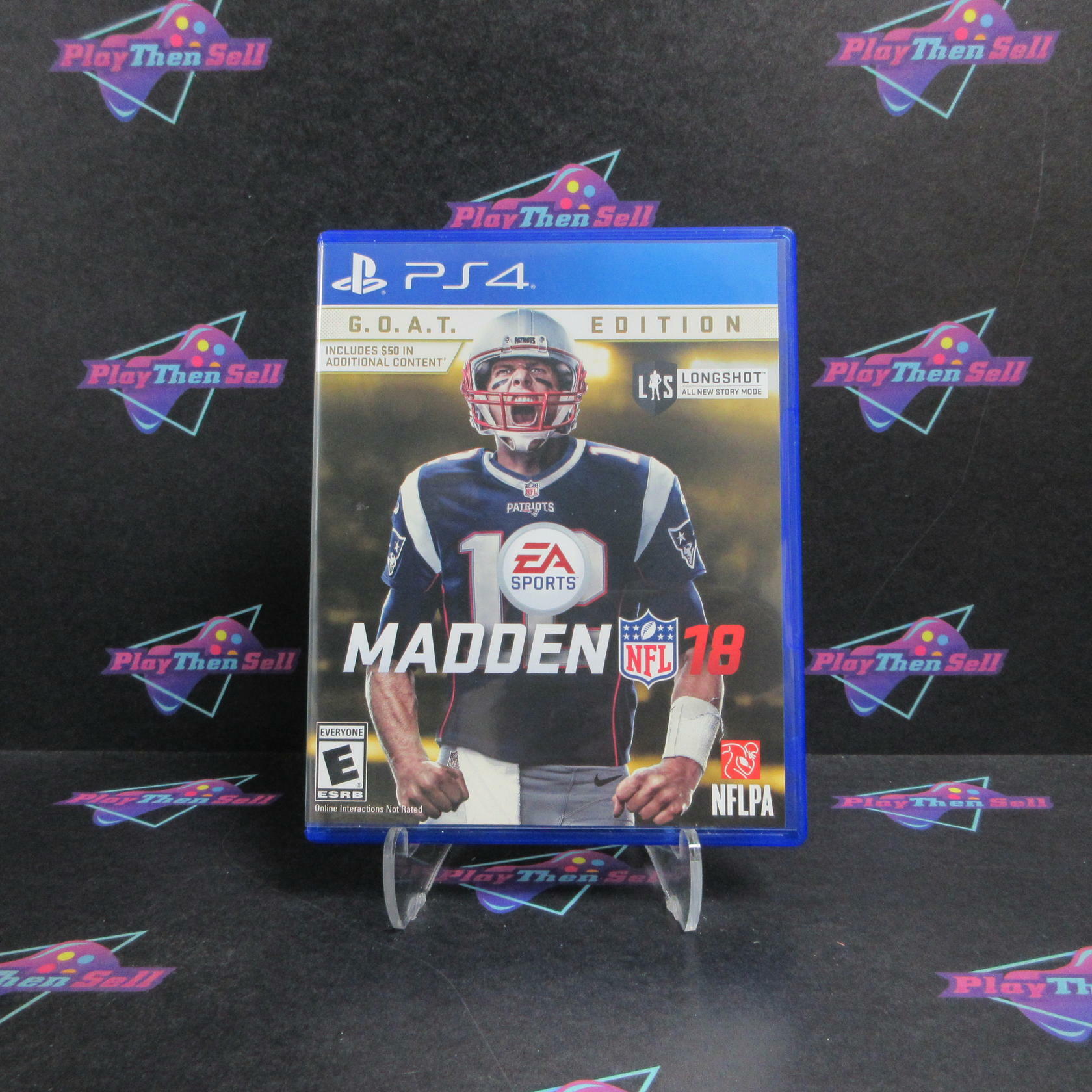 Madden NFL 18 GOAT Edition PS4 PlayStation 4 Complete - Refurbished
