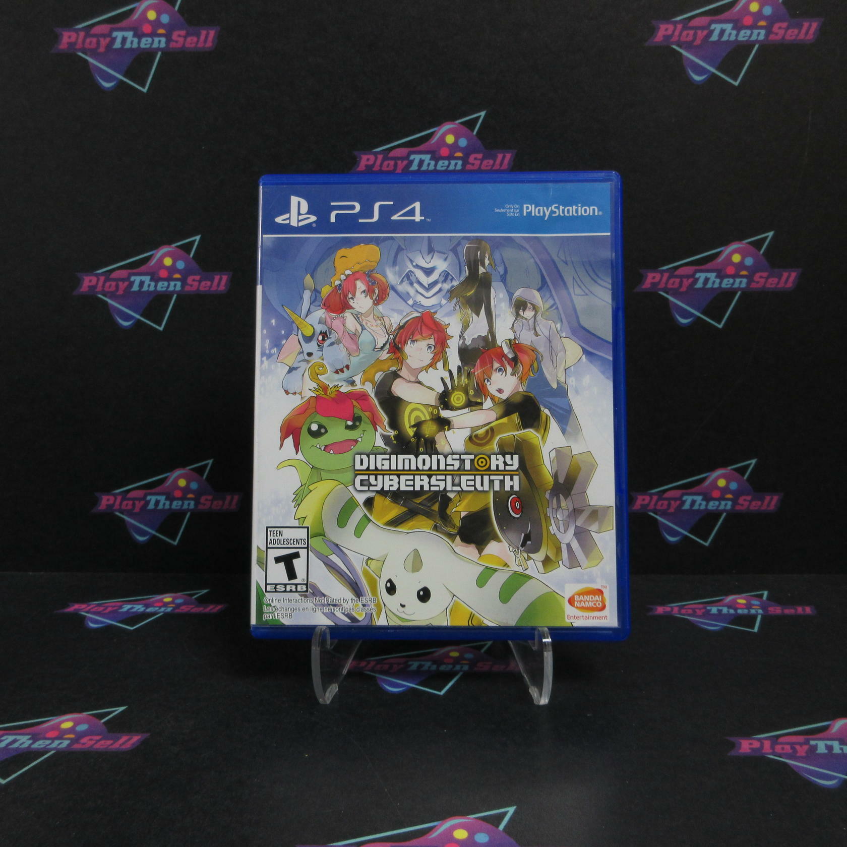 Digimon Story Cyber Sleuth PS4 PlayStation 4 Complete - Very Good