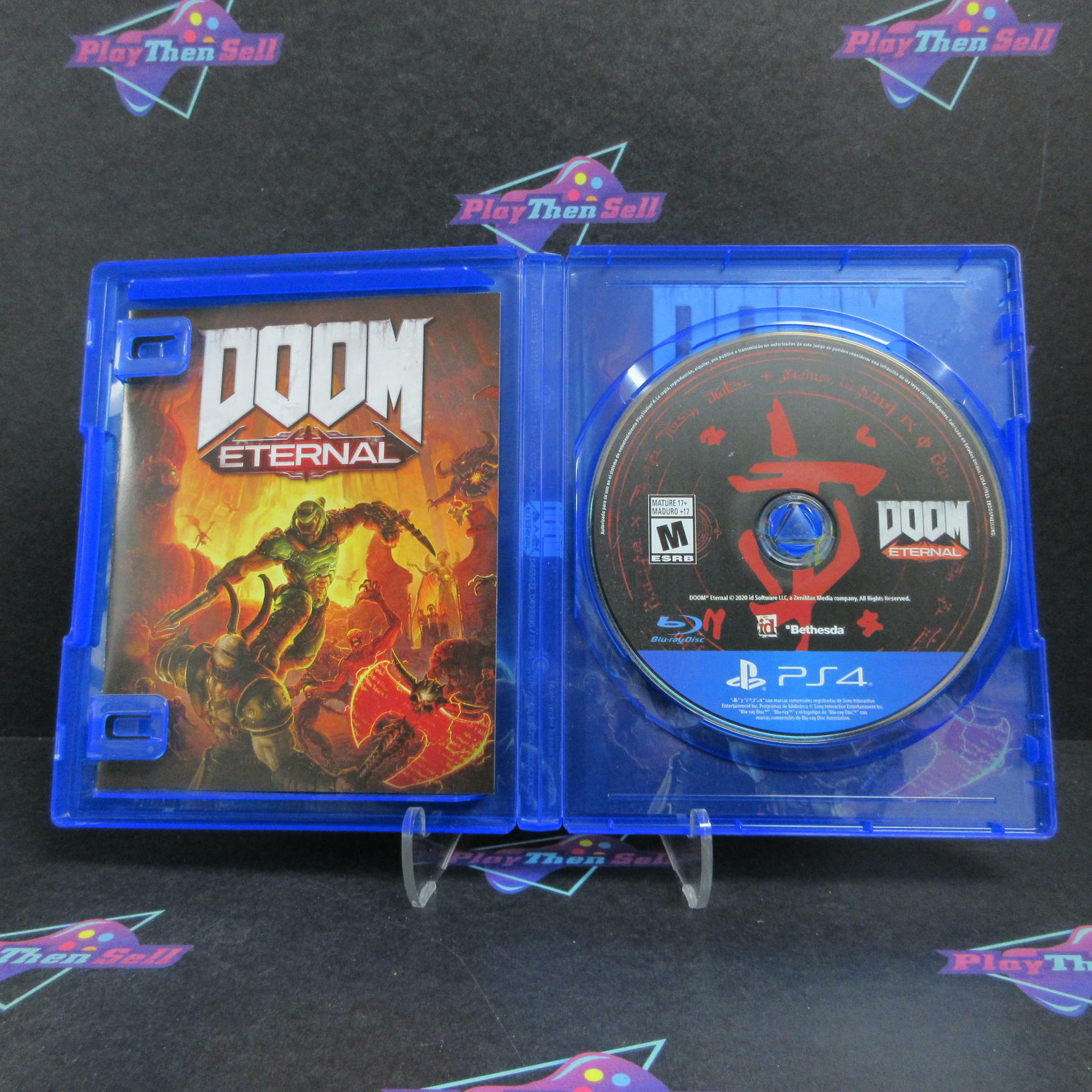 DOOM Eternal PS4 PlayStation 4 Complete - Very Good