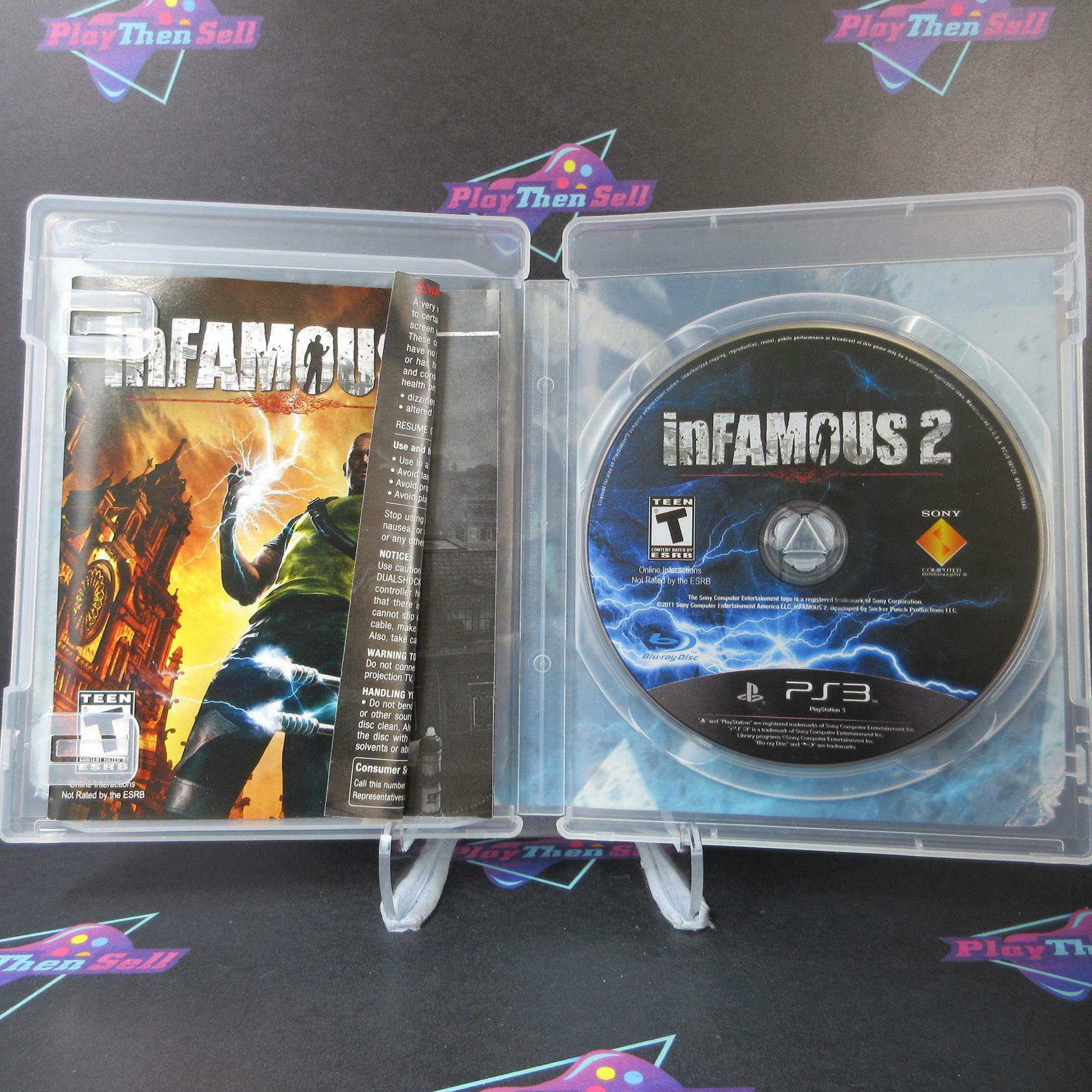 Infamous 2 PS3 PlayStation 3 Complete - Very Good